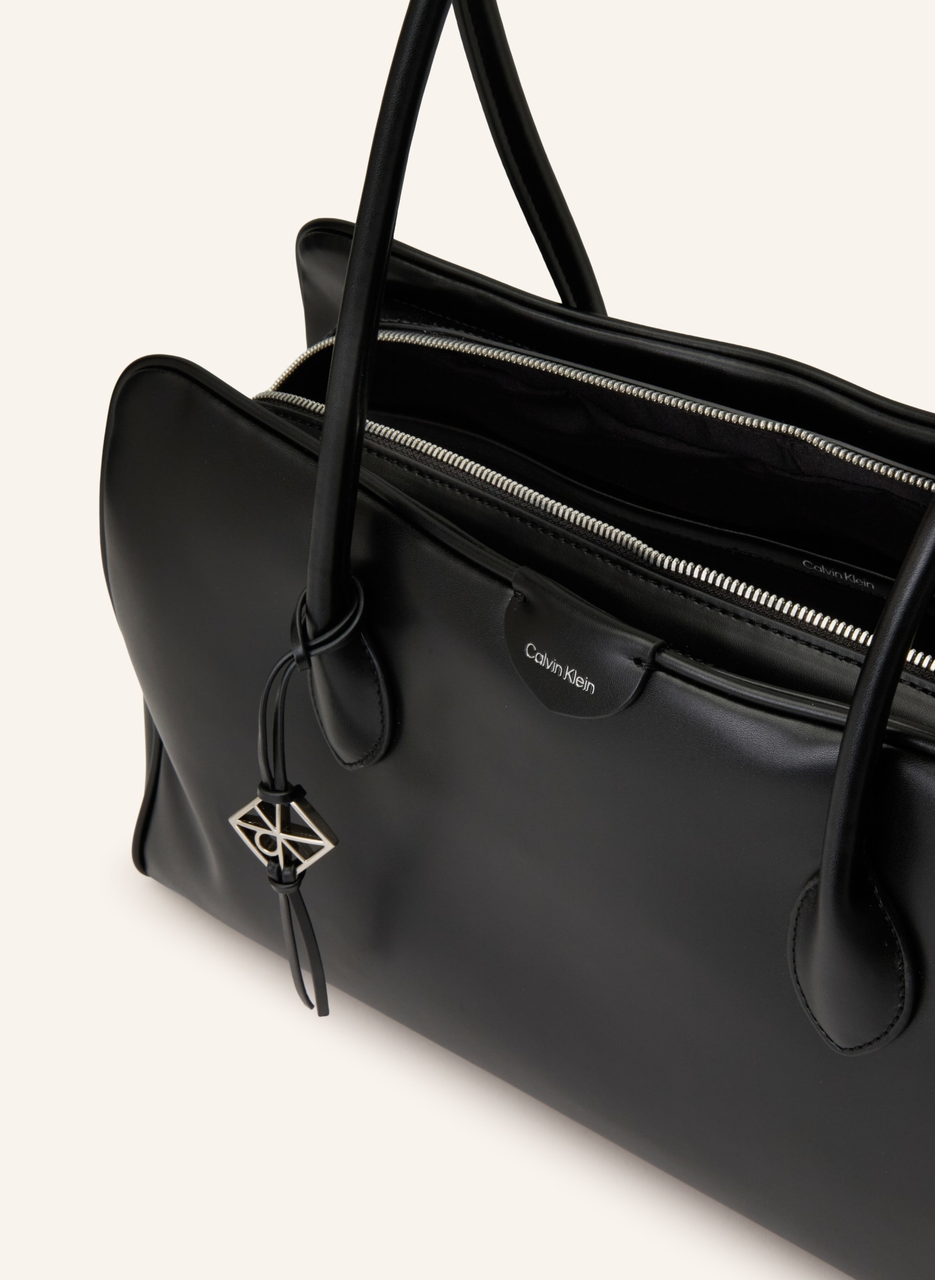 Calvin Klein LARGE handbag: BLACK