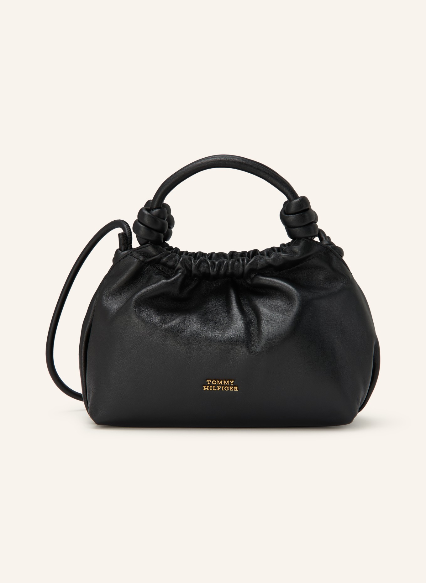 TOMMY HILFIGER shoulder bag: BLACK