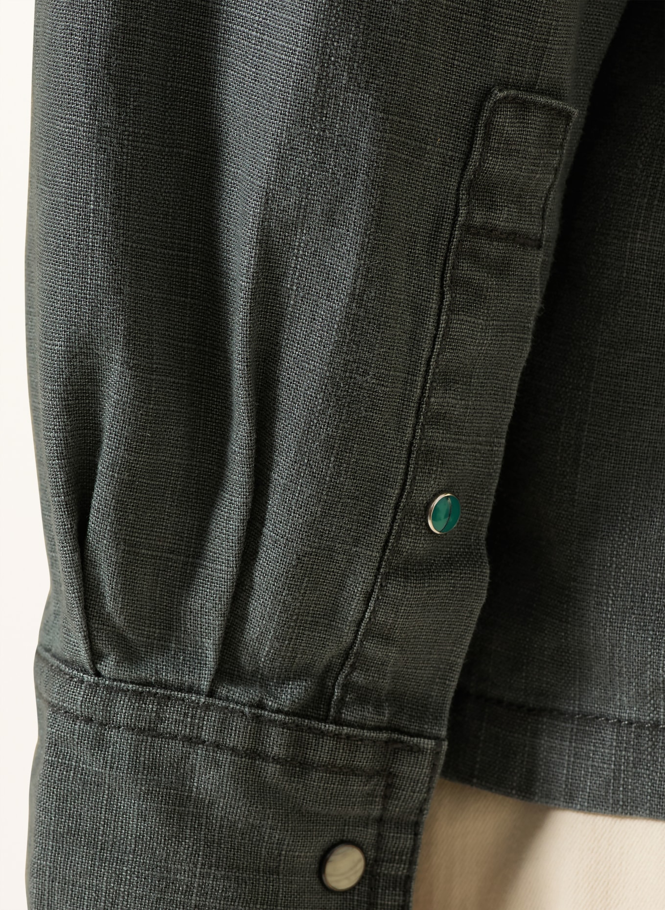 SCOTCH & SODA Hemd Comfort Fit in Jeansoptik: DUNKELGRAU