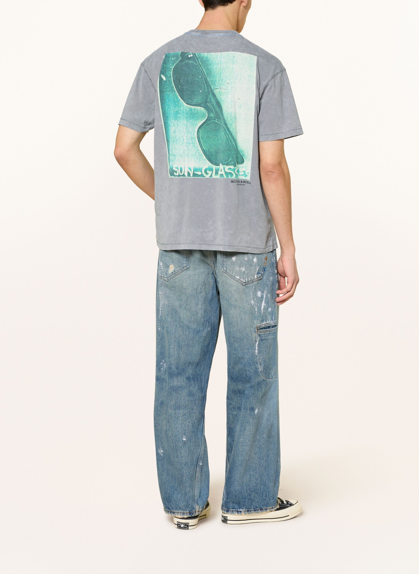 SCOTCH & SODA T-Shirt: GRAU