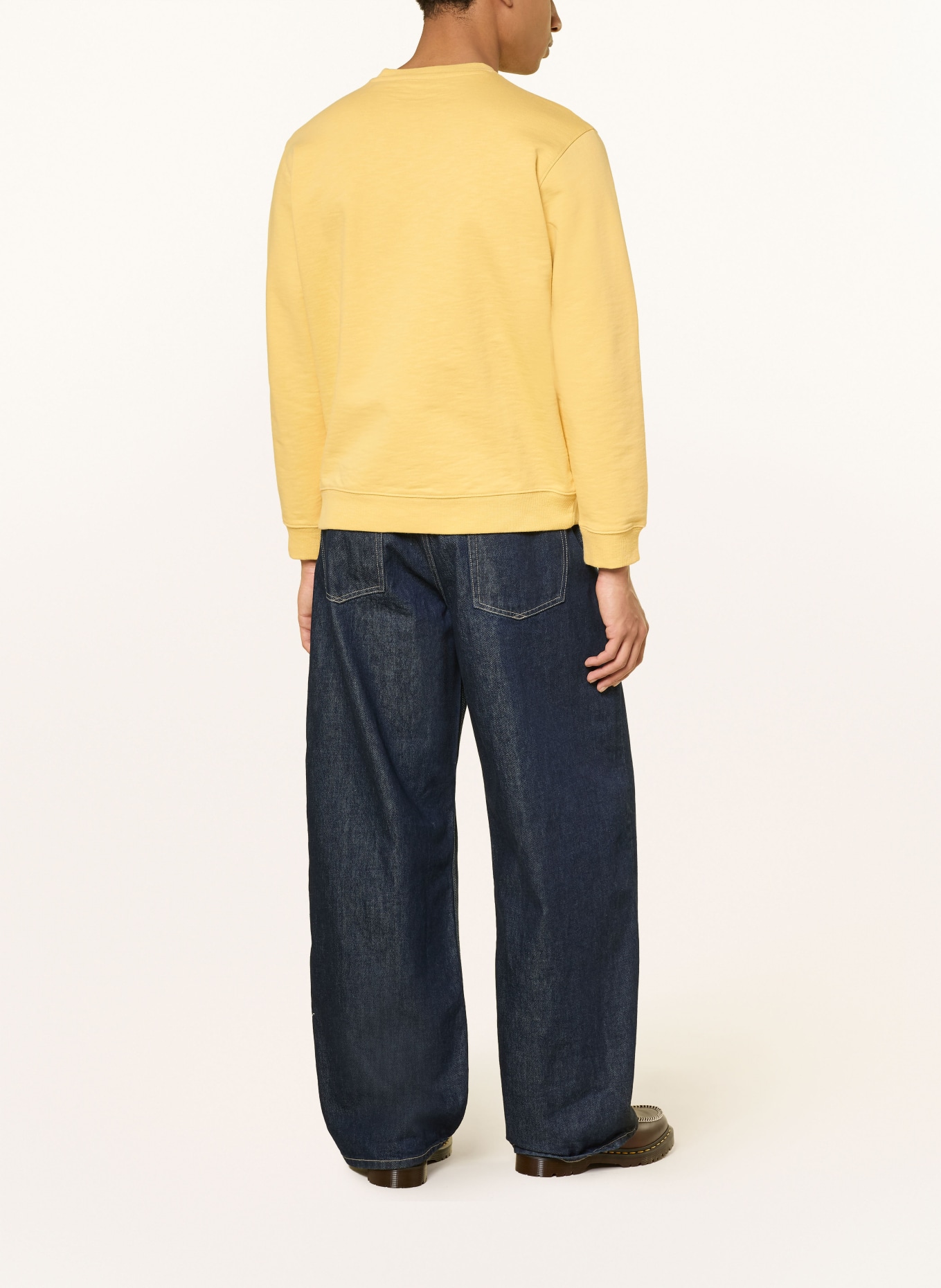 SCOTCH & SODA sweat-shirt: JAUNE / ROUGE FONCÉ