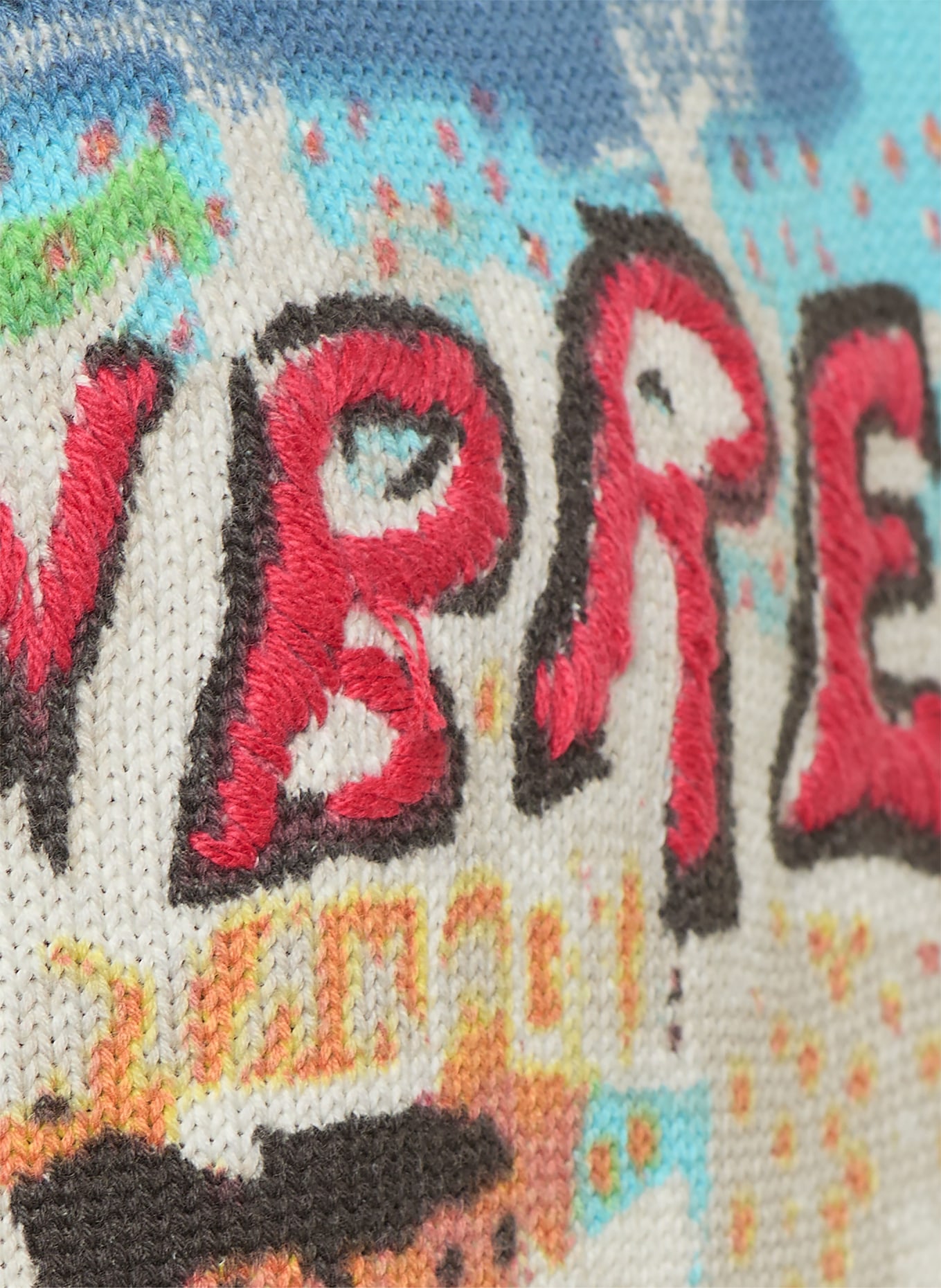 SCOTCH & SODA sweter: KREMOWY / CIEMNOCZERWONY / ZIELONY