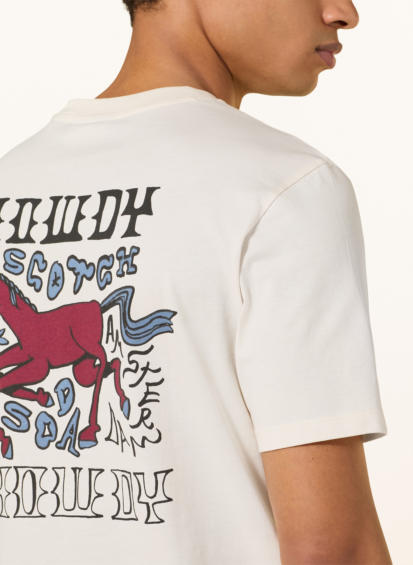 SCOTCH & SODA T-Shirt: BEIGE