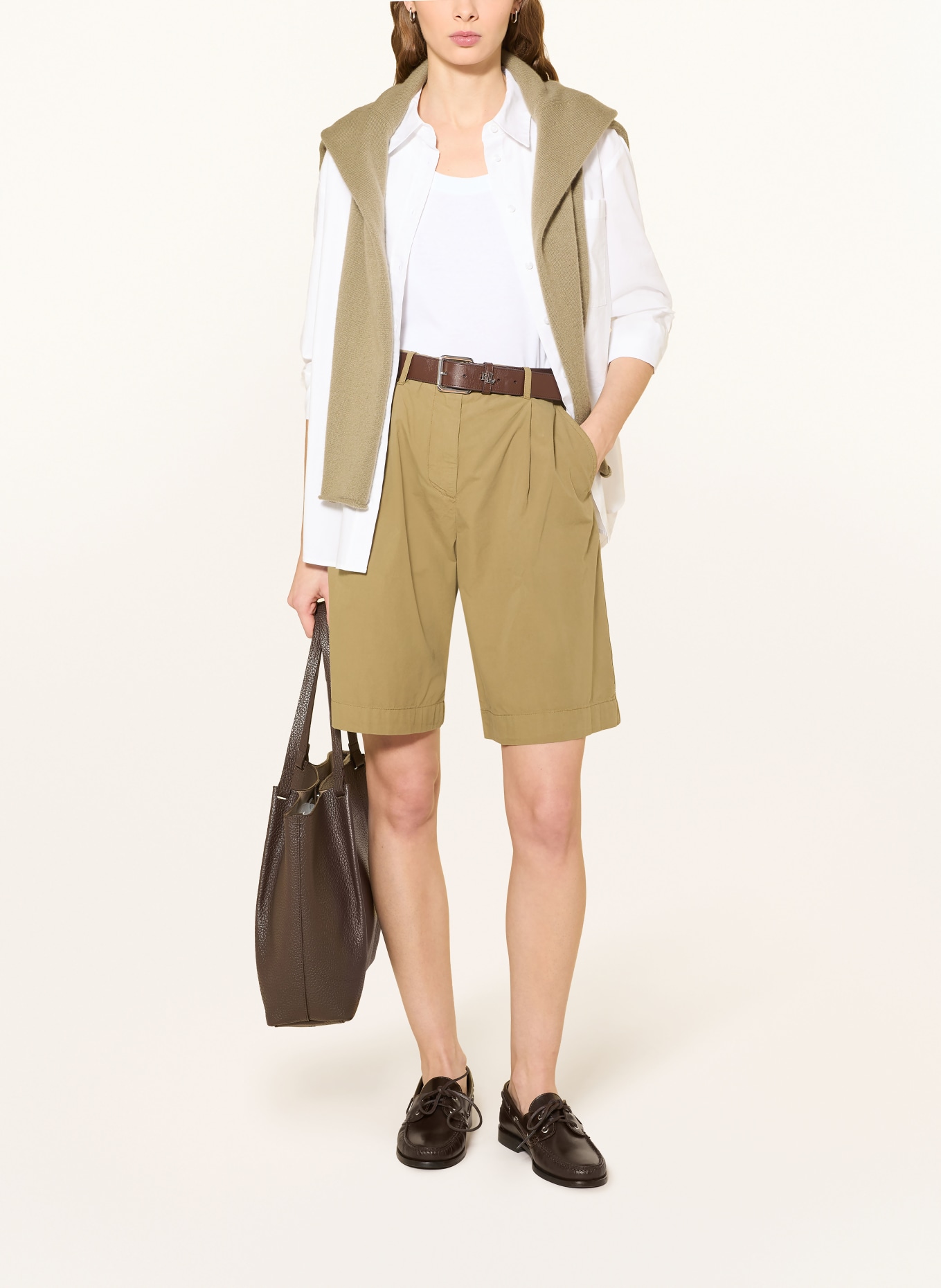 TOMMY HILFIGER bermudy: OLIWKOWY