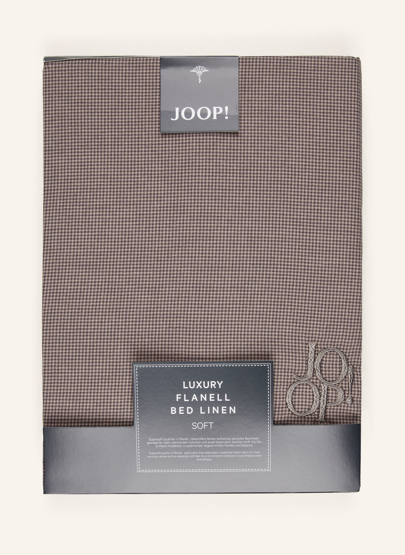 JOOP! Bettwäsche SOFT: TAUPE / HELLBRAUN