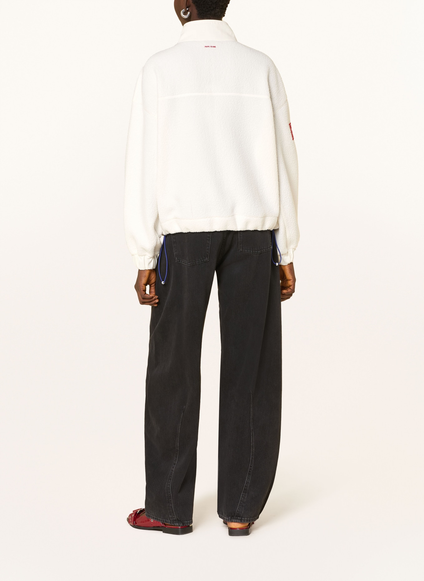 Red Bull RACING x PEPE JEANS fleecová bunda: REŽNÁ