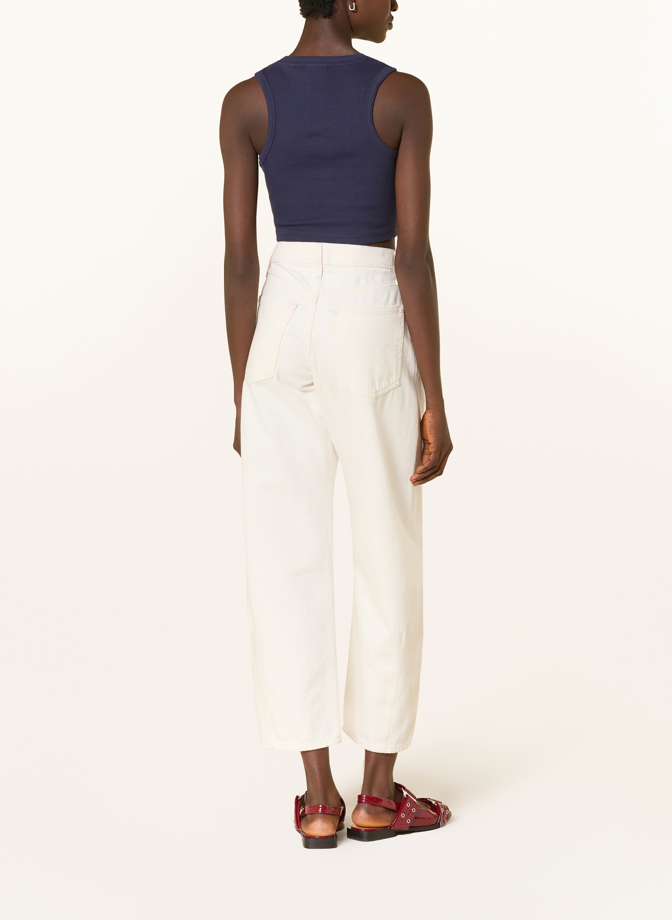 Red Bull RACING x PEPE JEANS cropped top: DARK BLUE