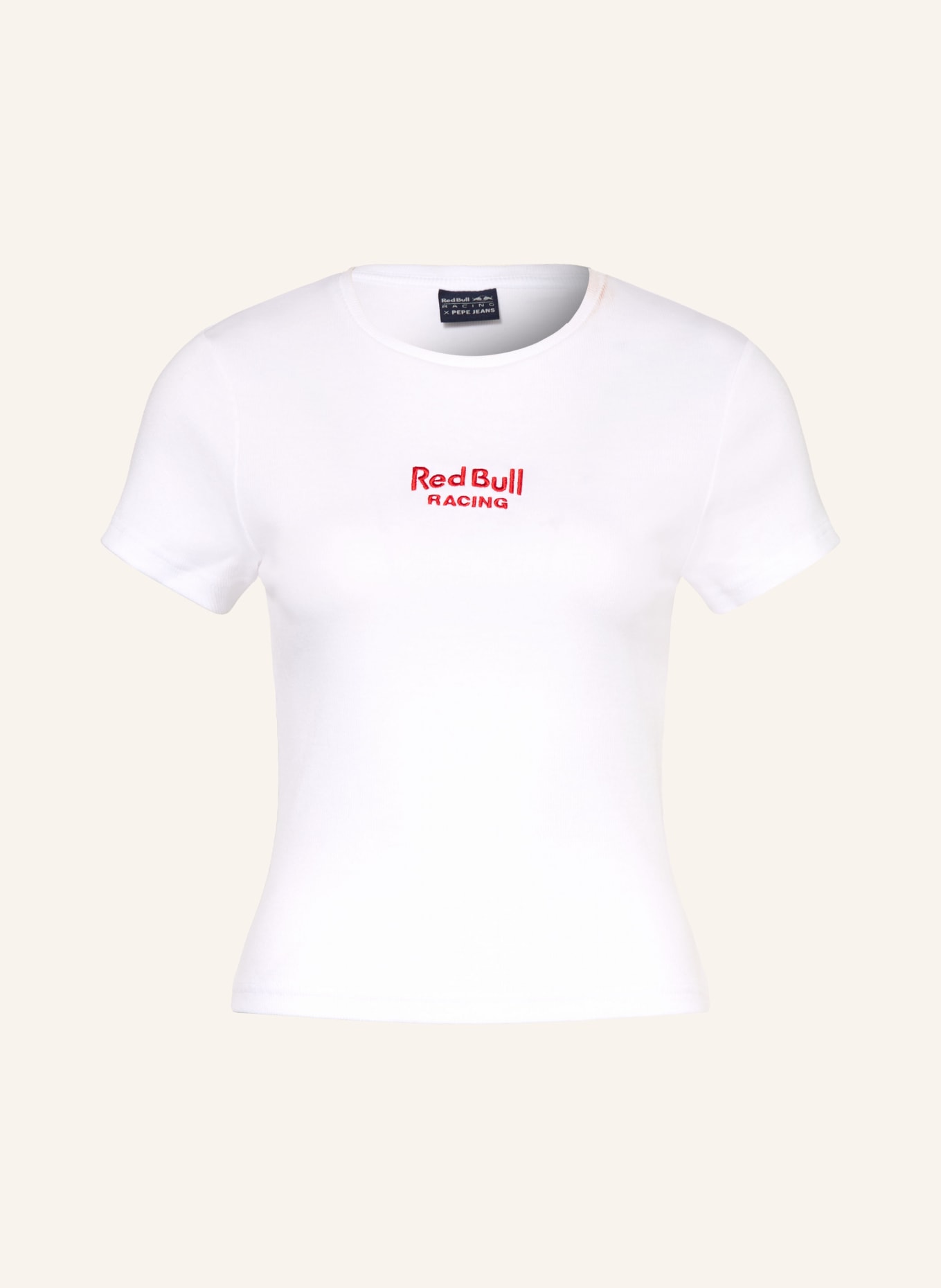 Red Bull RACING x PEPE JEANS T-shirt: BLANC / ROUGE