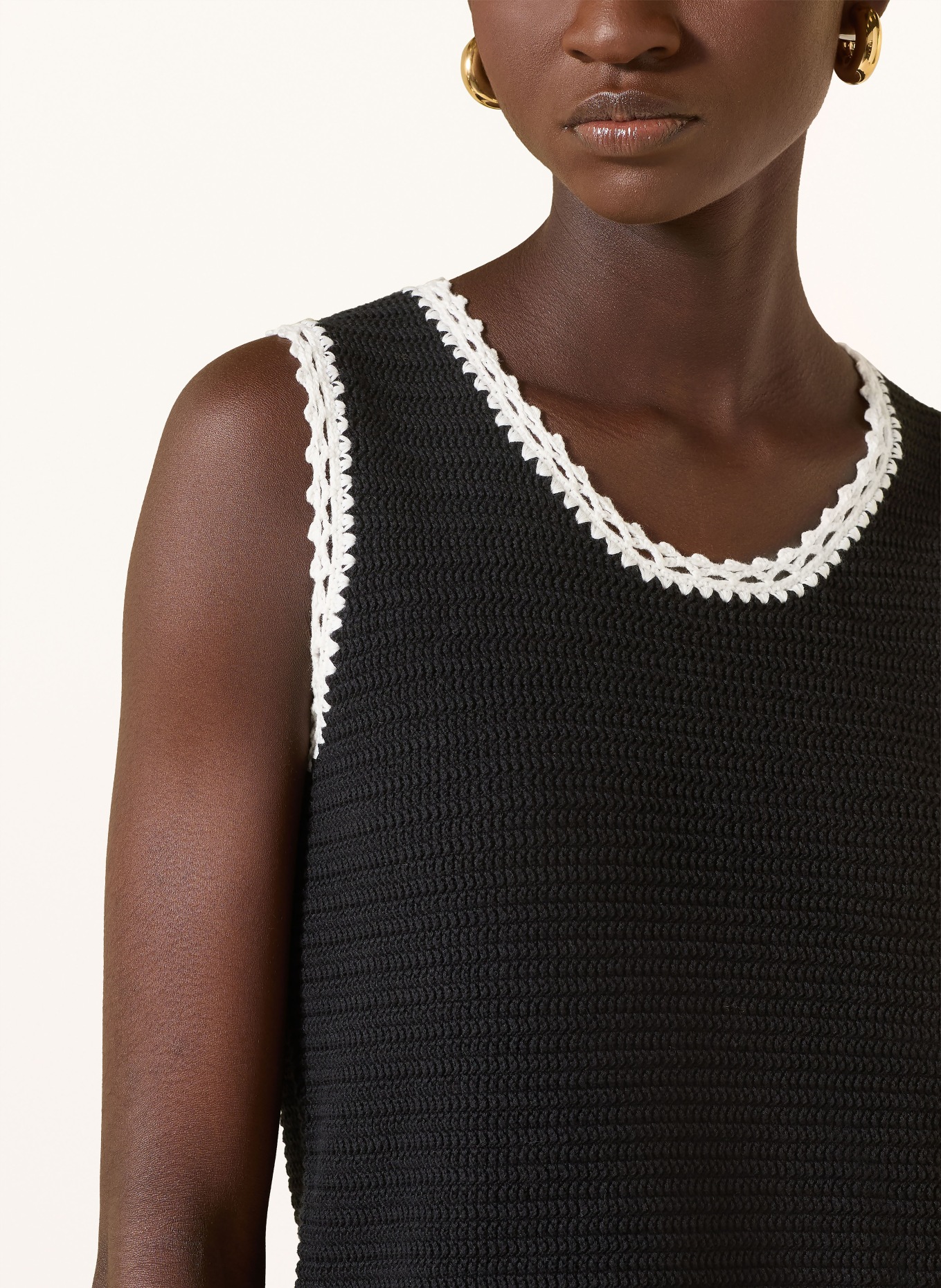 darling harbour Häkeltop: BLACK