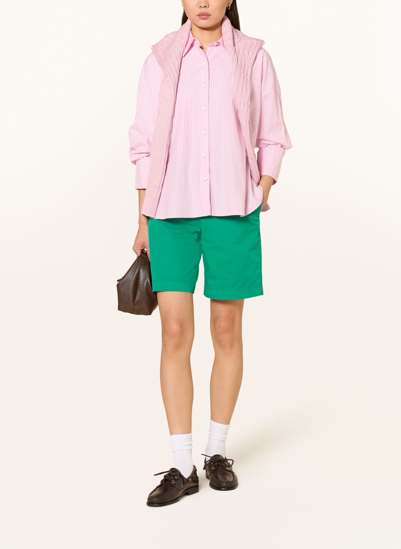 TOMMY HILFIGER Shorts: GRÜN