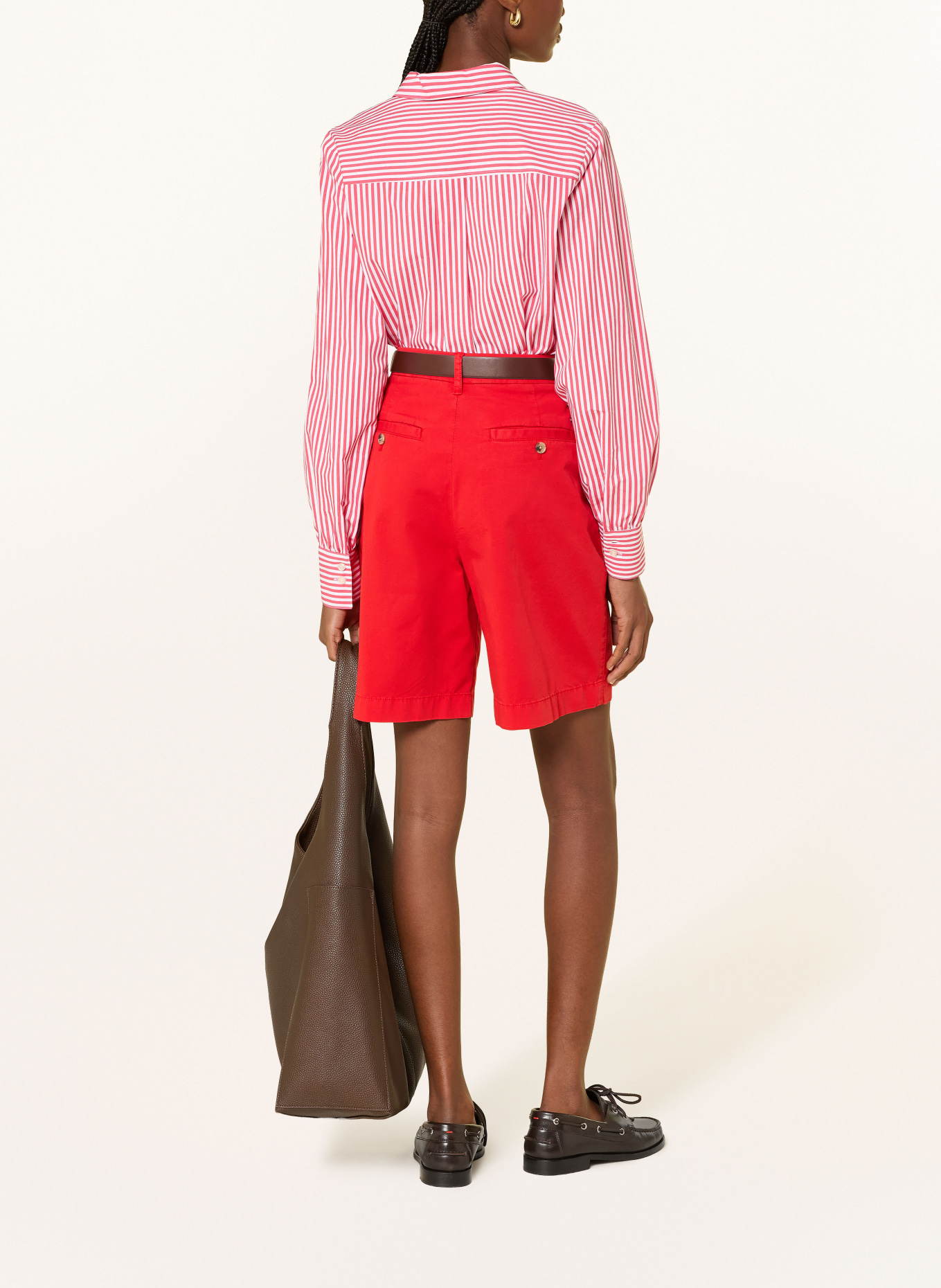 TOMMY HILFIGER Shorts: ROT