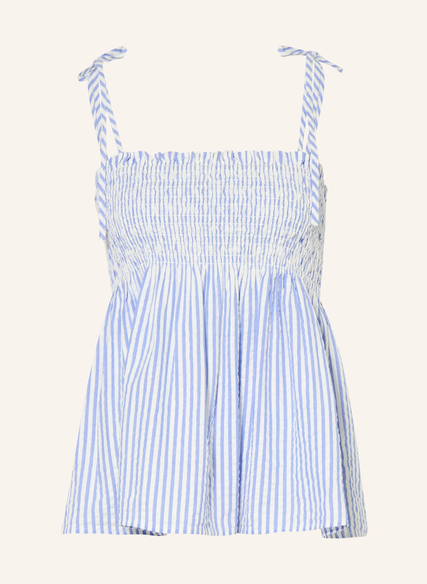 TOMMY HILFIGER Haut: BLEU CLAIR / BLANC