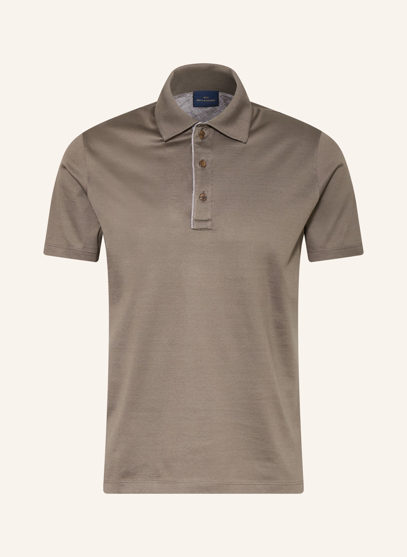 PAUL & SHARK Jersey-Poloshirt: TAUPE