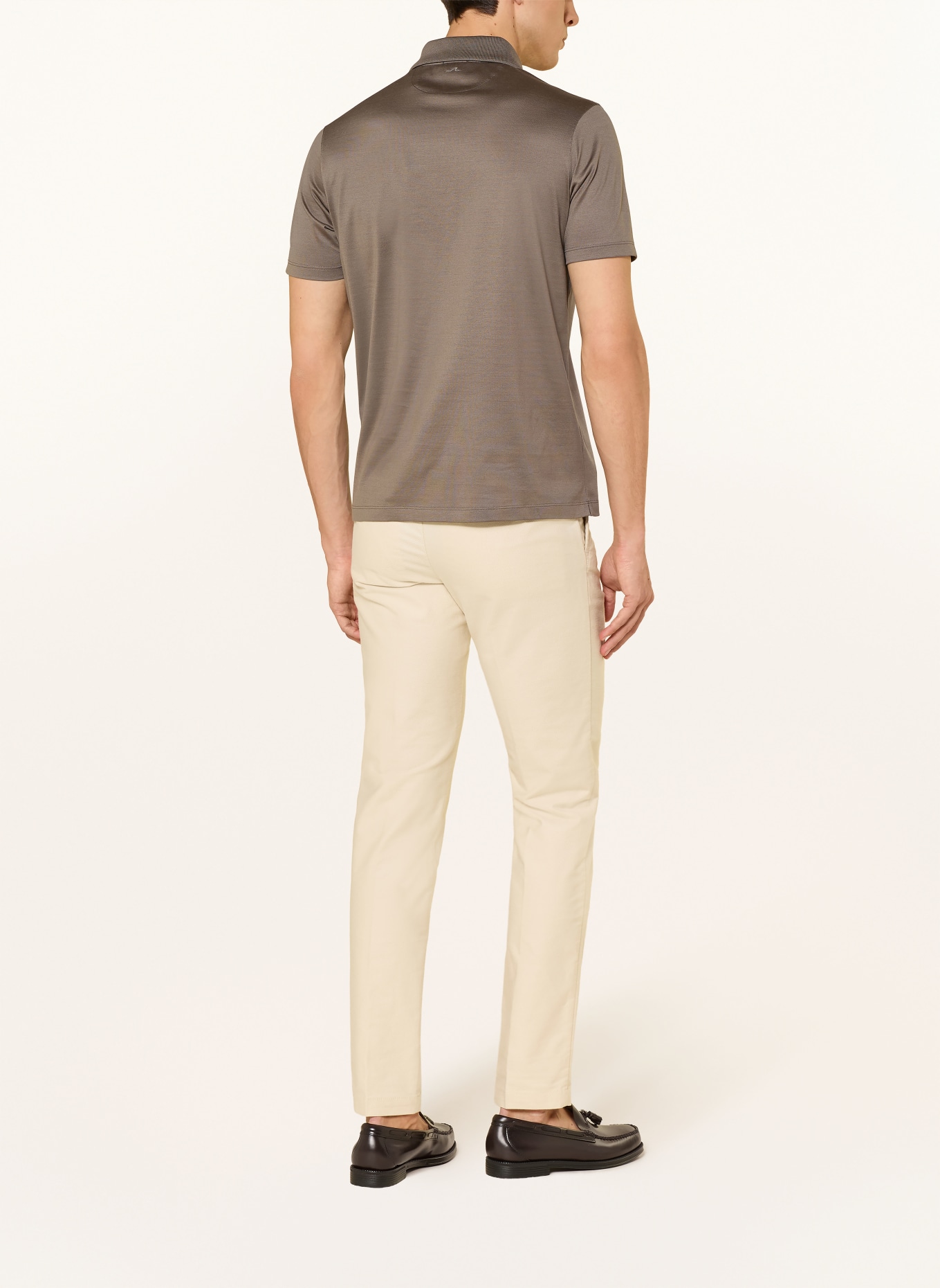 PAUL & SHARK Jersey-Poloshirt: TAUPE