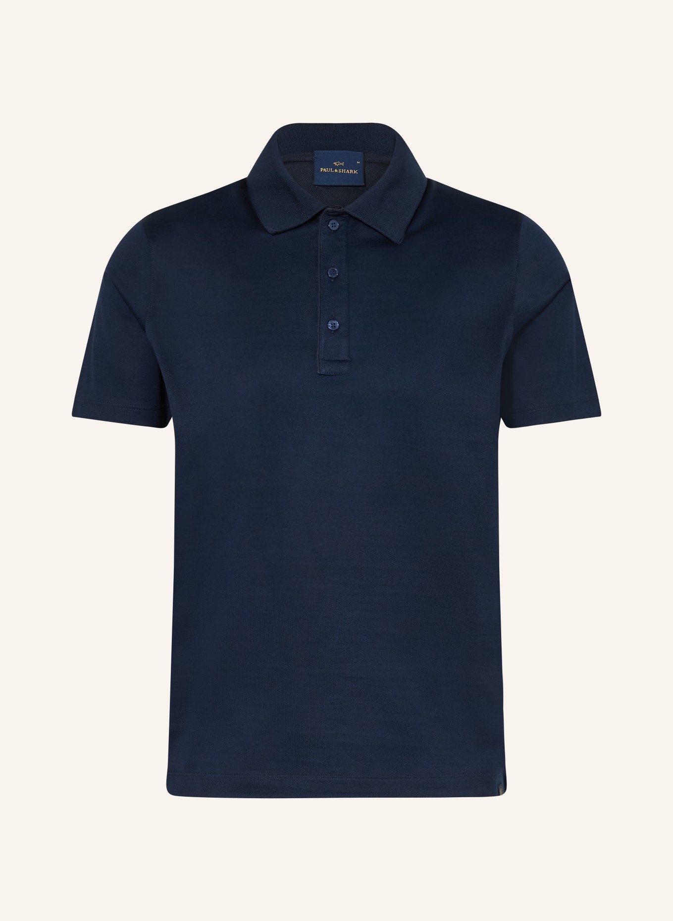 PAUL & SHARK jersey polo shirt: DARK BLUE