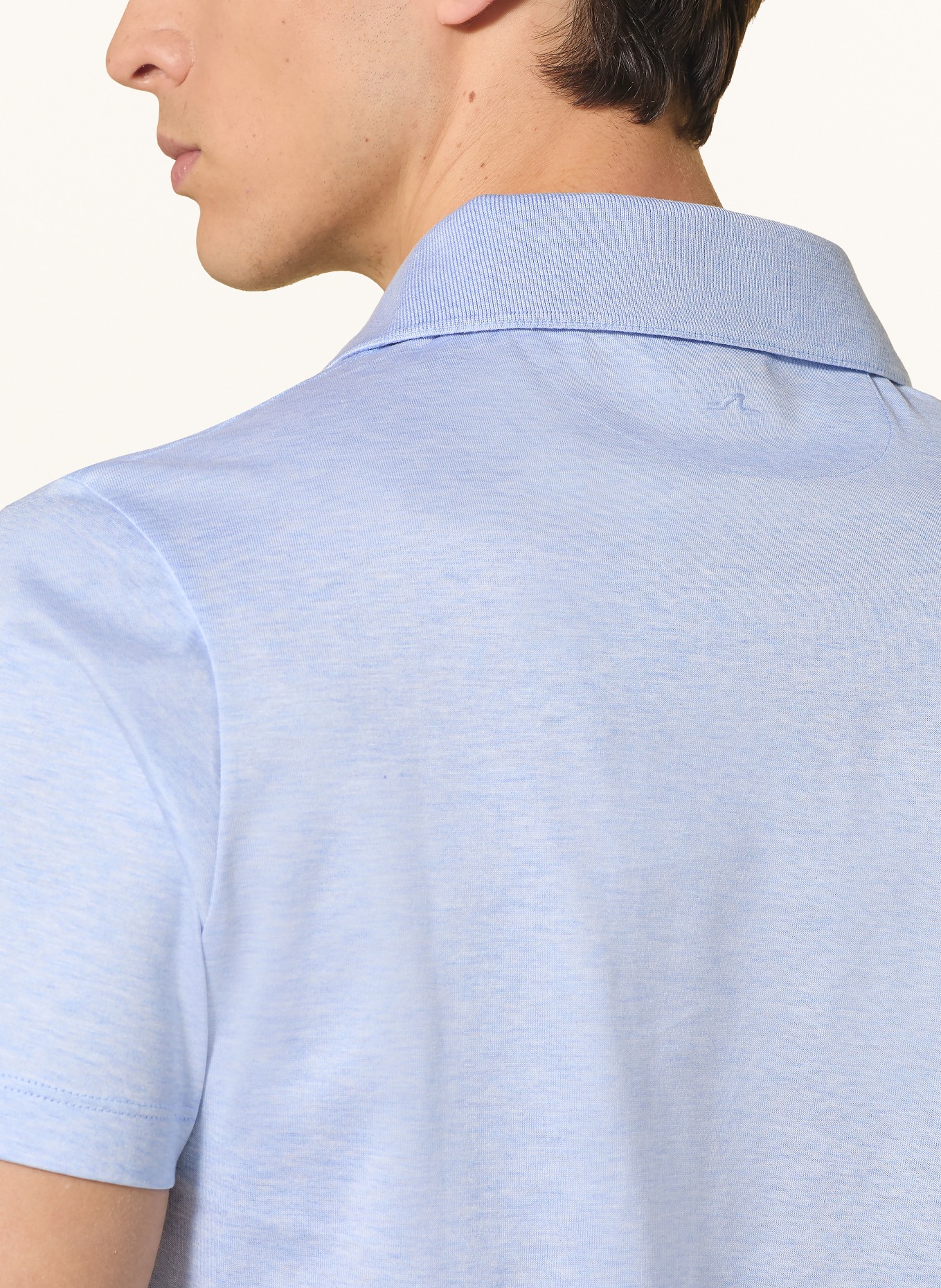 PAUL & SHARK Jersey poloshirt: LICHTBLAUW