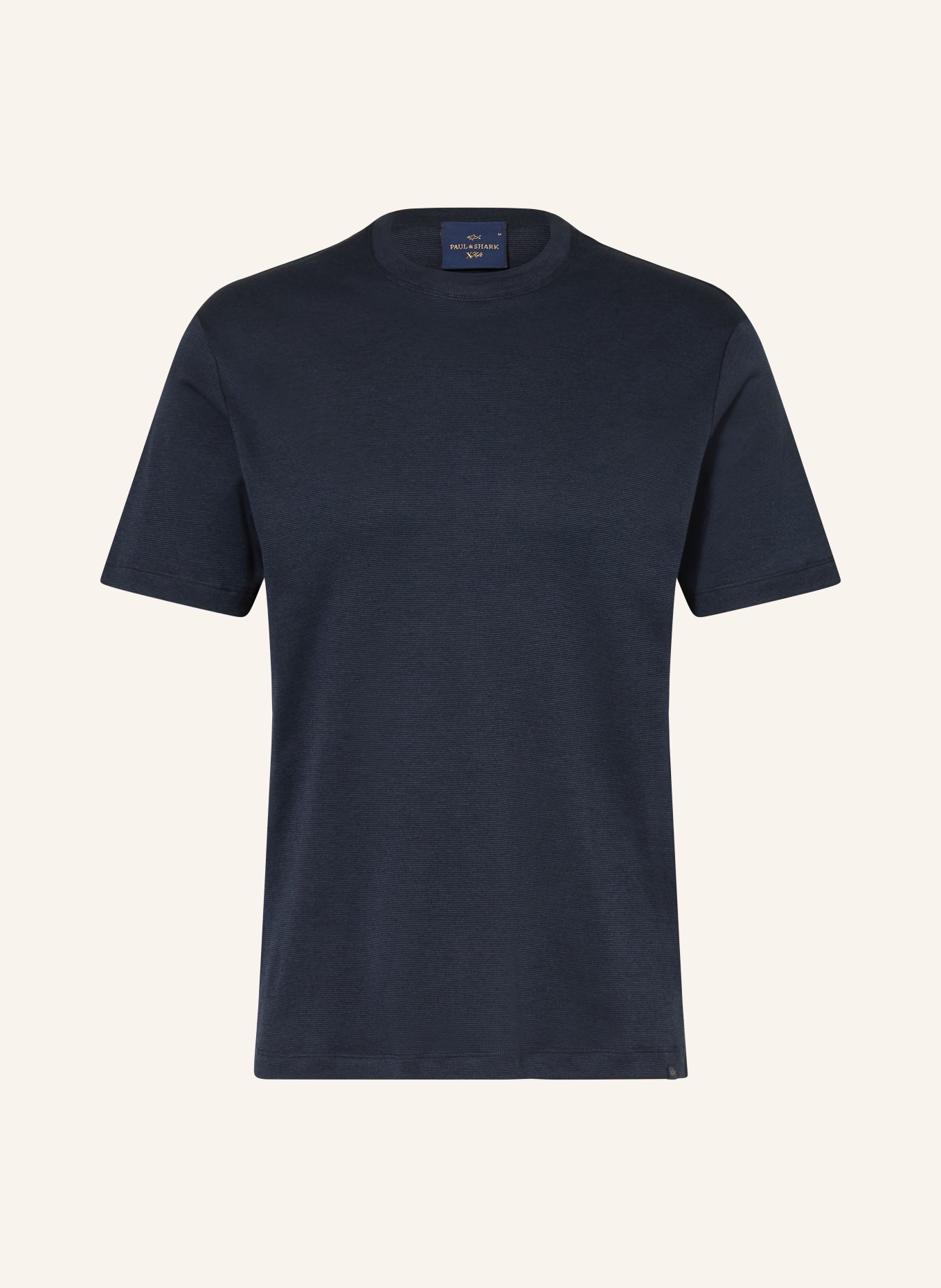 PAUL & SHARK T-shirt: DONKERBLAUW