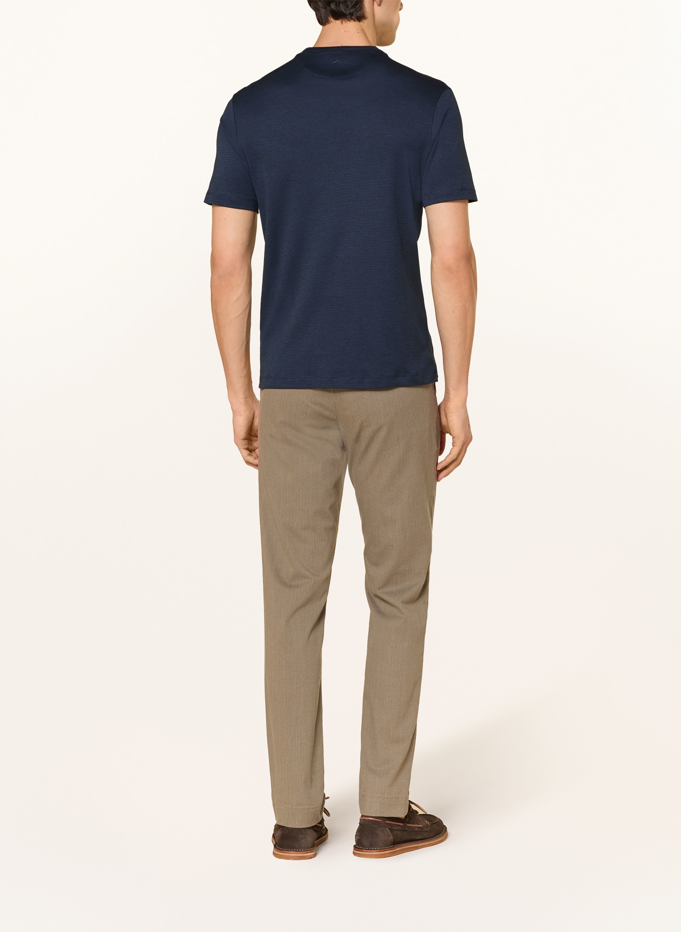 PAUL & SHARK T-shirt: DONKERBLAUW