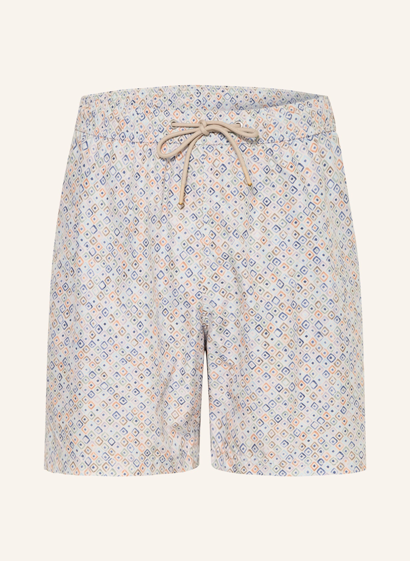 PAUL & SHARK Plavky PORTOFINO: BÉŽOVÁ / SVĚTLE ZELENÁ / TMAVĚ MODRÁ