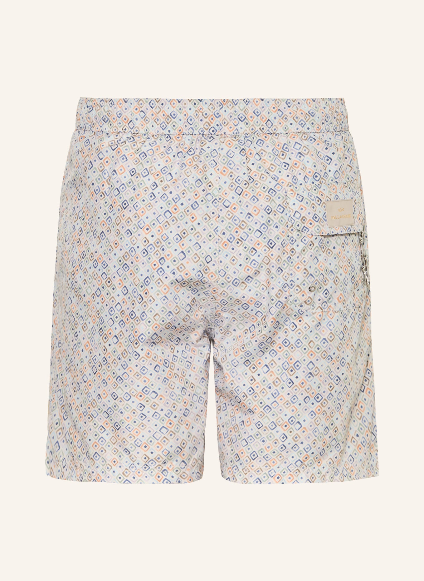 PAUL & SHARK Plavky PORTOFINO: BÉŽOVÁ / SVĚTLE ZELENÁ / TMAVĚ MODRÁ