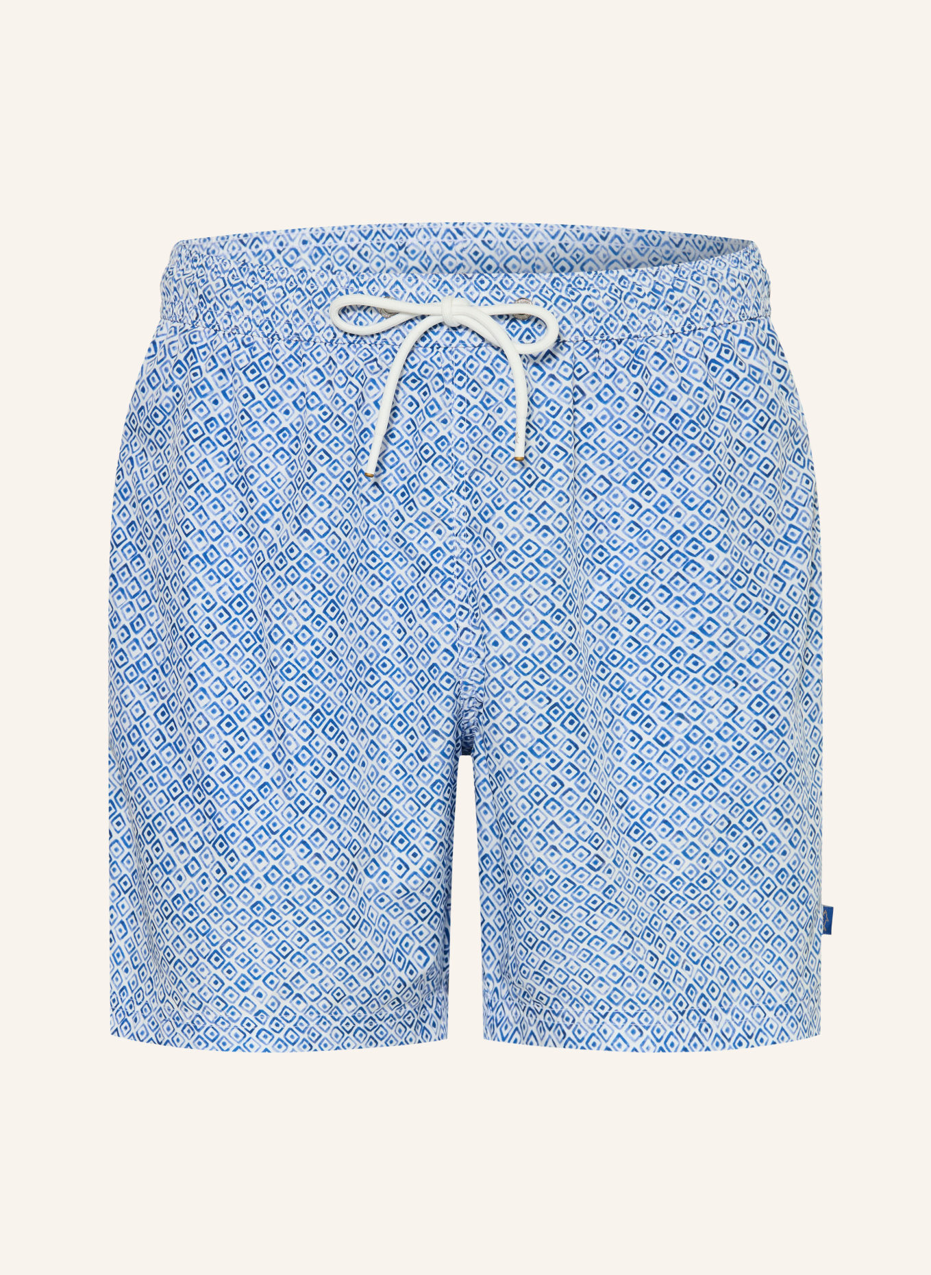 PAUL & SHARK Badeshorts PORTOFINO: BLAU / WEISS