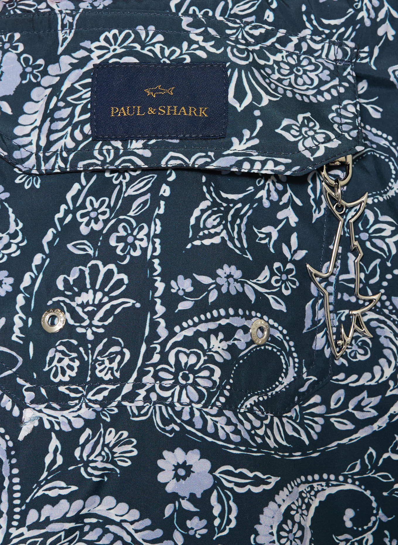 PAUL & SHARK plavky: TMAVĚ MODRÁ / SVĚTLE FIALOVÁ