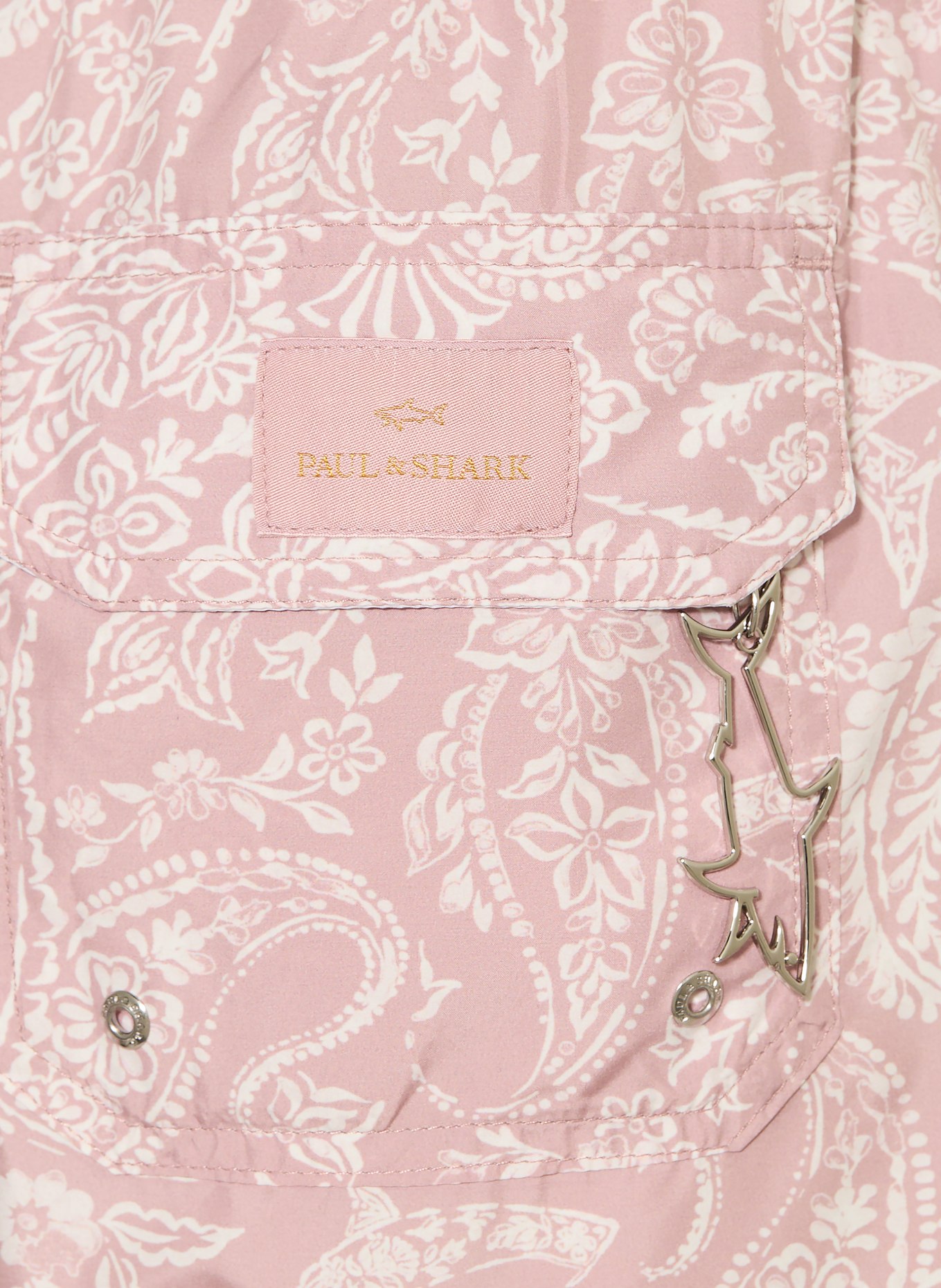 PAUL & SHARK plavky: STARORŮŽOVÁ / REŽNÁ