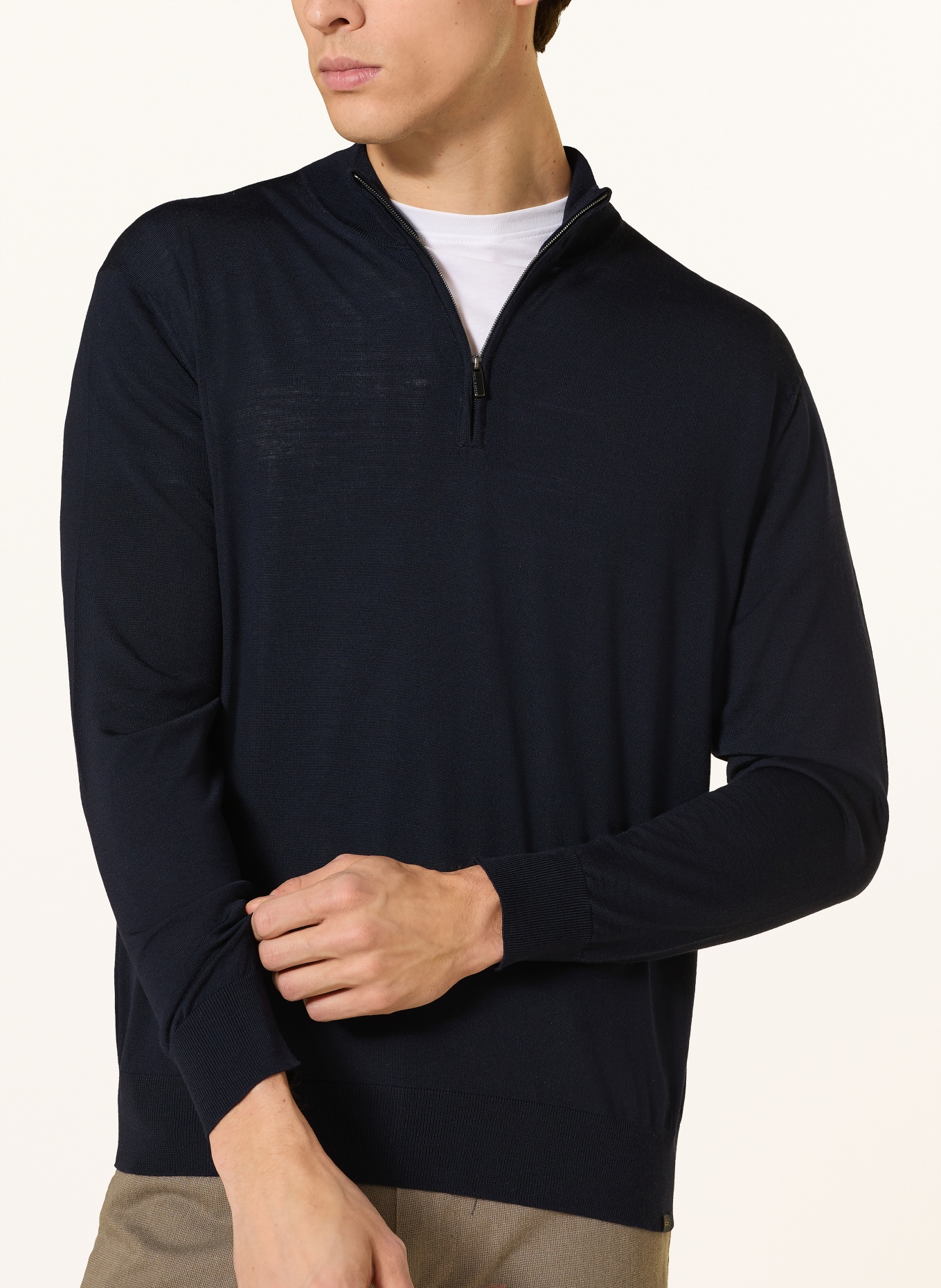 PAUL & SHARK Troyer aus Merinowolle: DUNKELBLAU