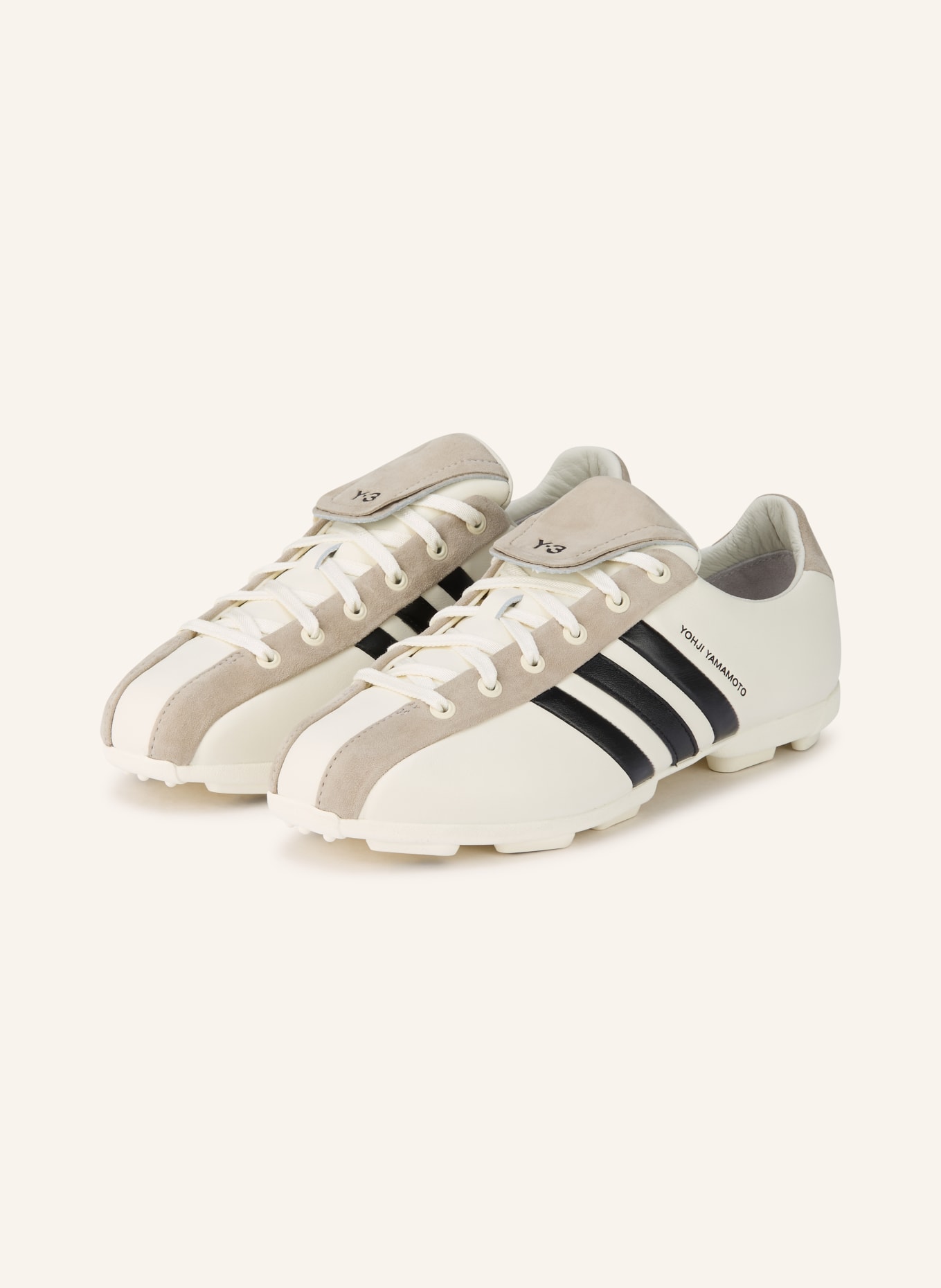 Y-3 Y-3 FIELD sneaker: WHITE / GRAY / BLACK