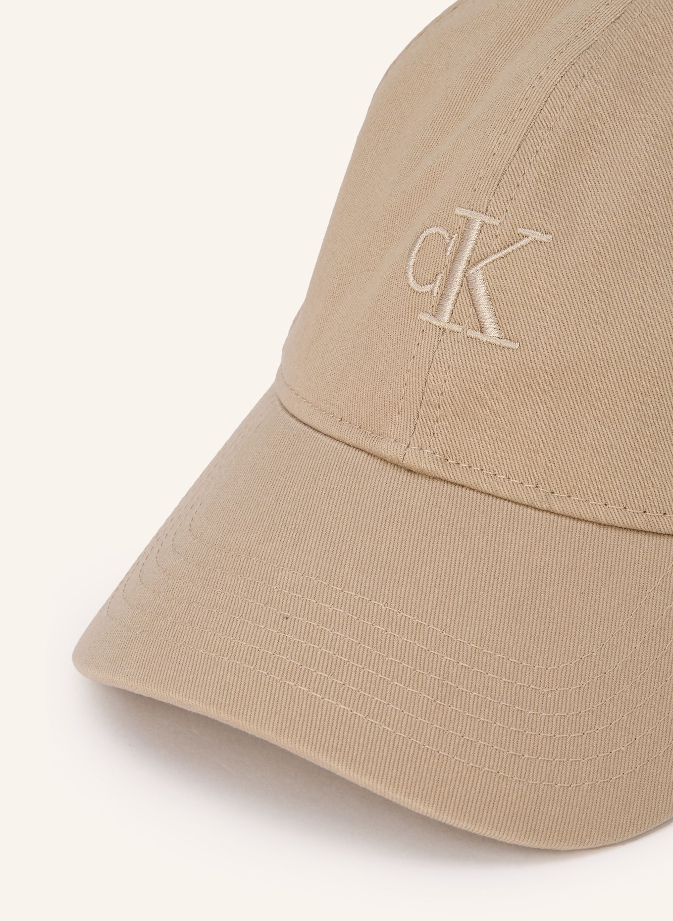 Calvin Klein cap: BEIGE
