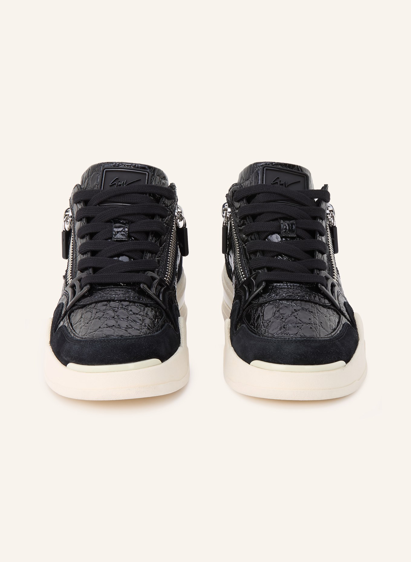 GIUSEPPE ZANOTTI DESIGN Sneaker UPPER: BLACK