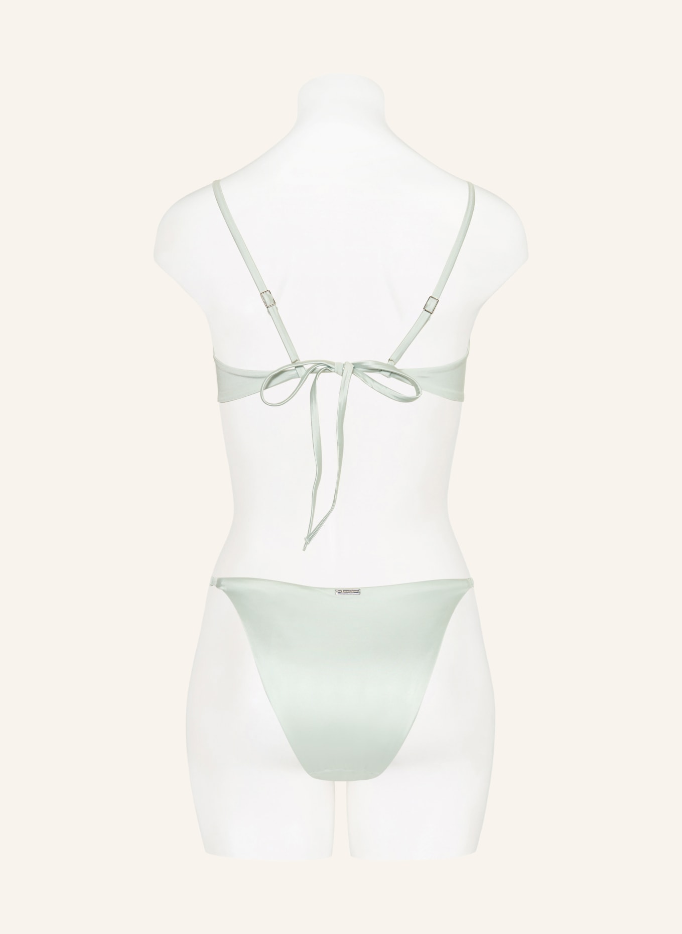 Calvin Klein Podprsenka bikini s ramínky CK SHINE: TMAVĚ MODRÁ