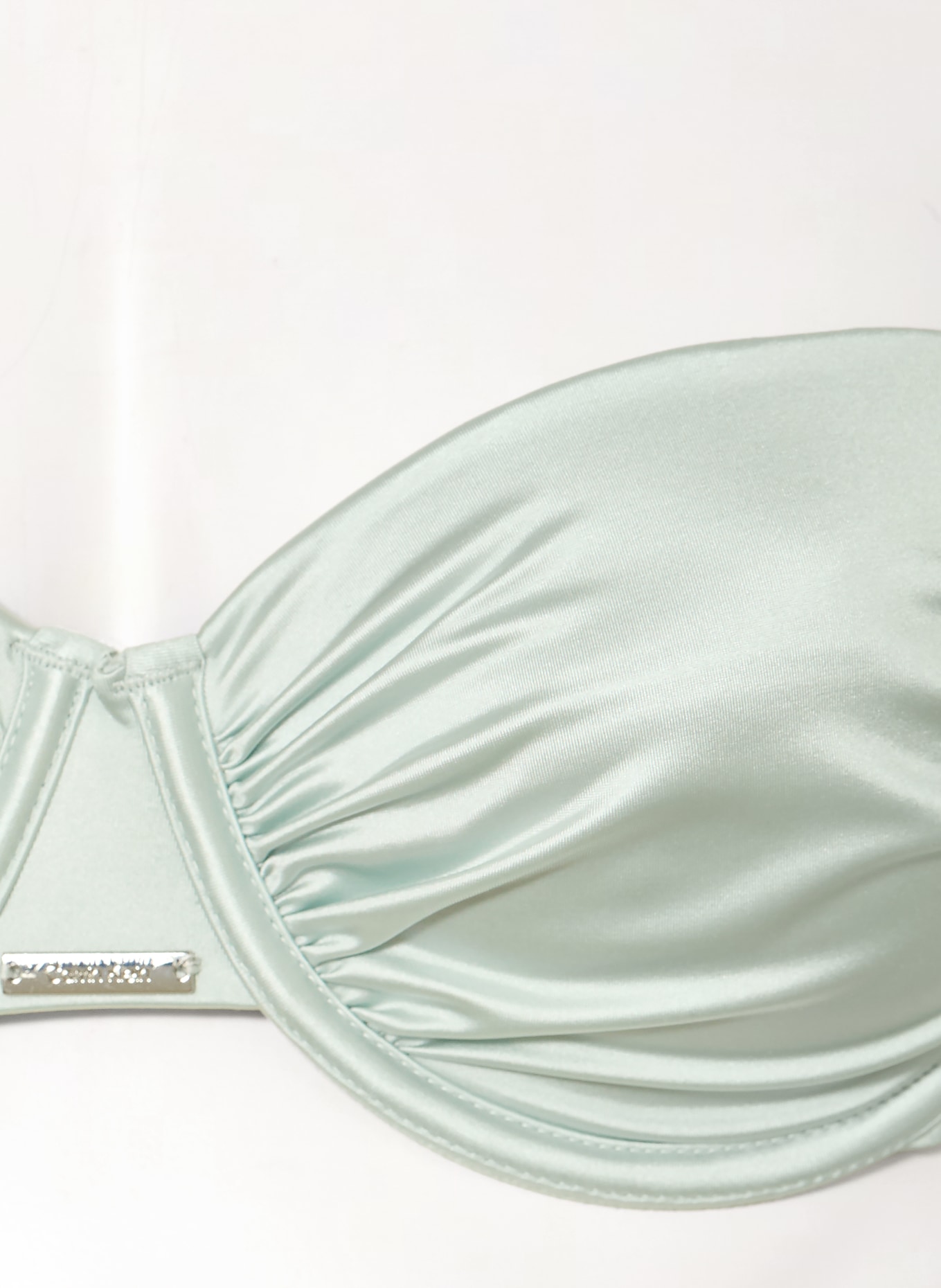 Calvin Klein Podprsenka bikini s ramínky CK SHINE: TMAVĚ MODRÁ