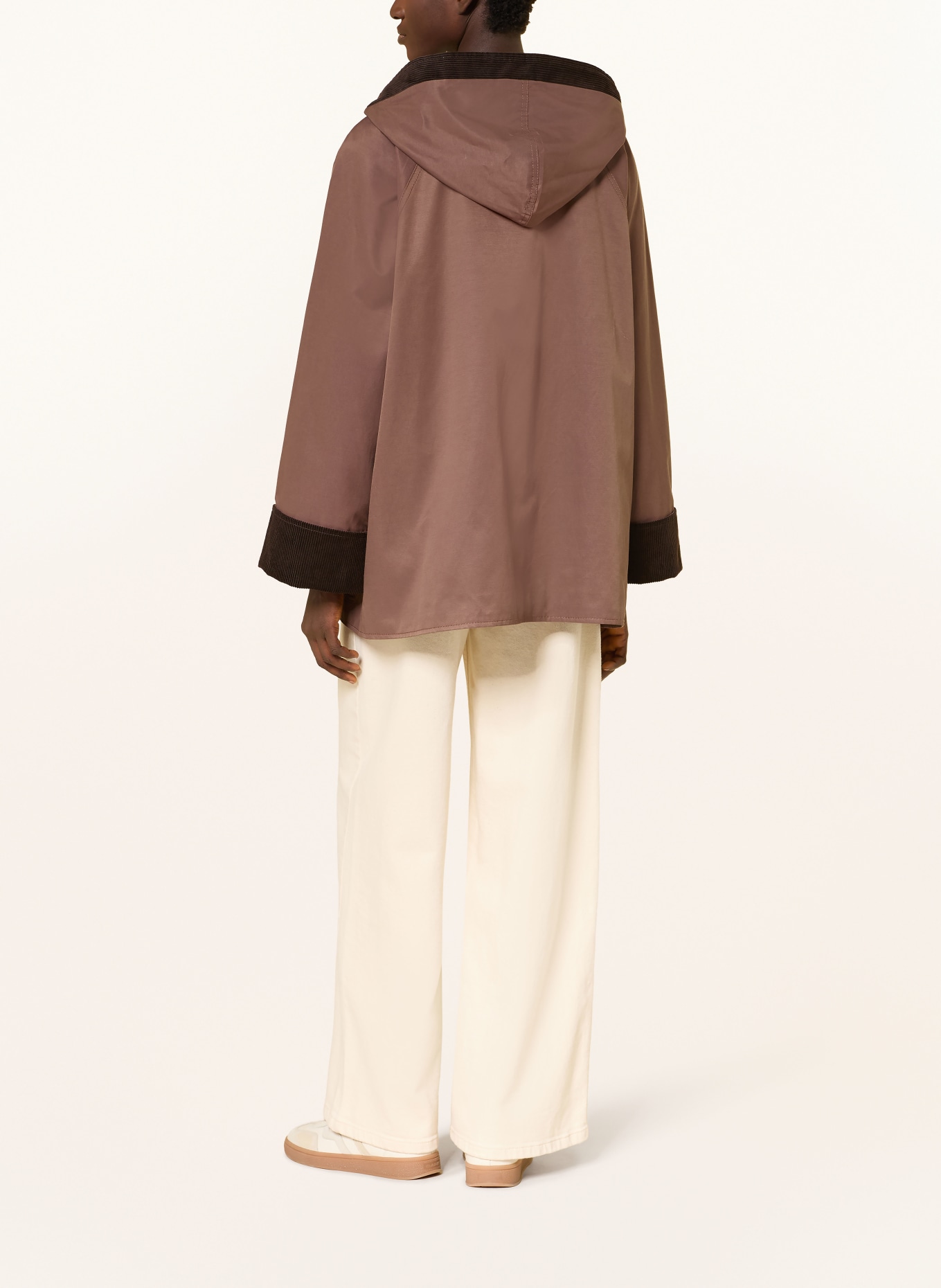 InWear Polní bunda GRACELYNNIW: HNĚDÁ / TMAVĚ HNĚDÁ