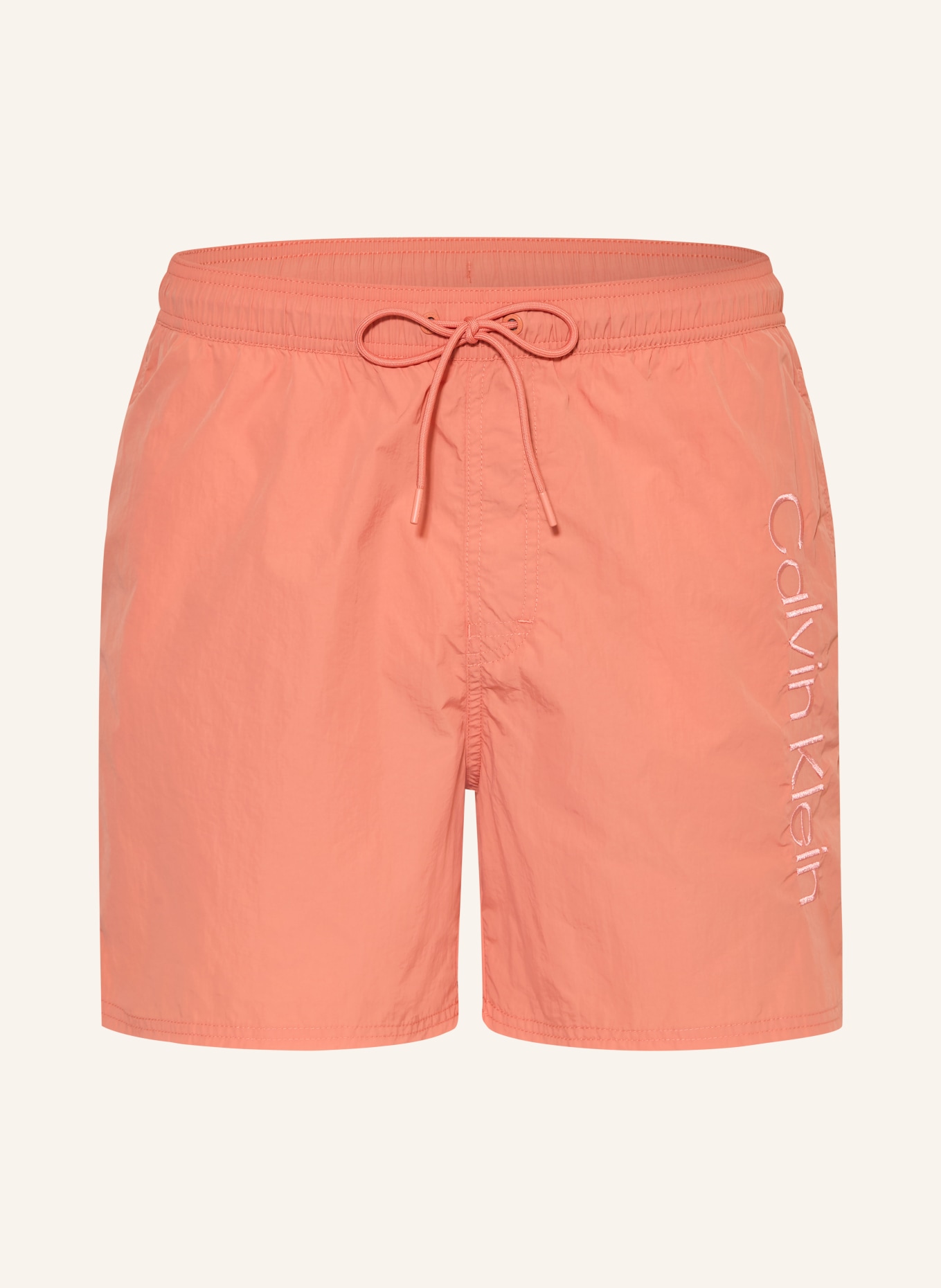 Calvin Klein swim shorts: SALMON