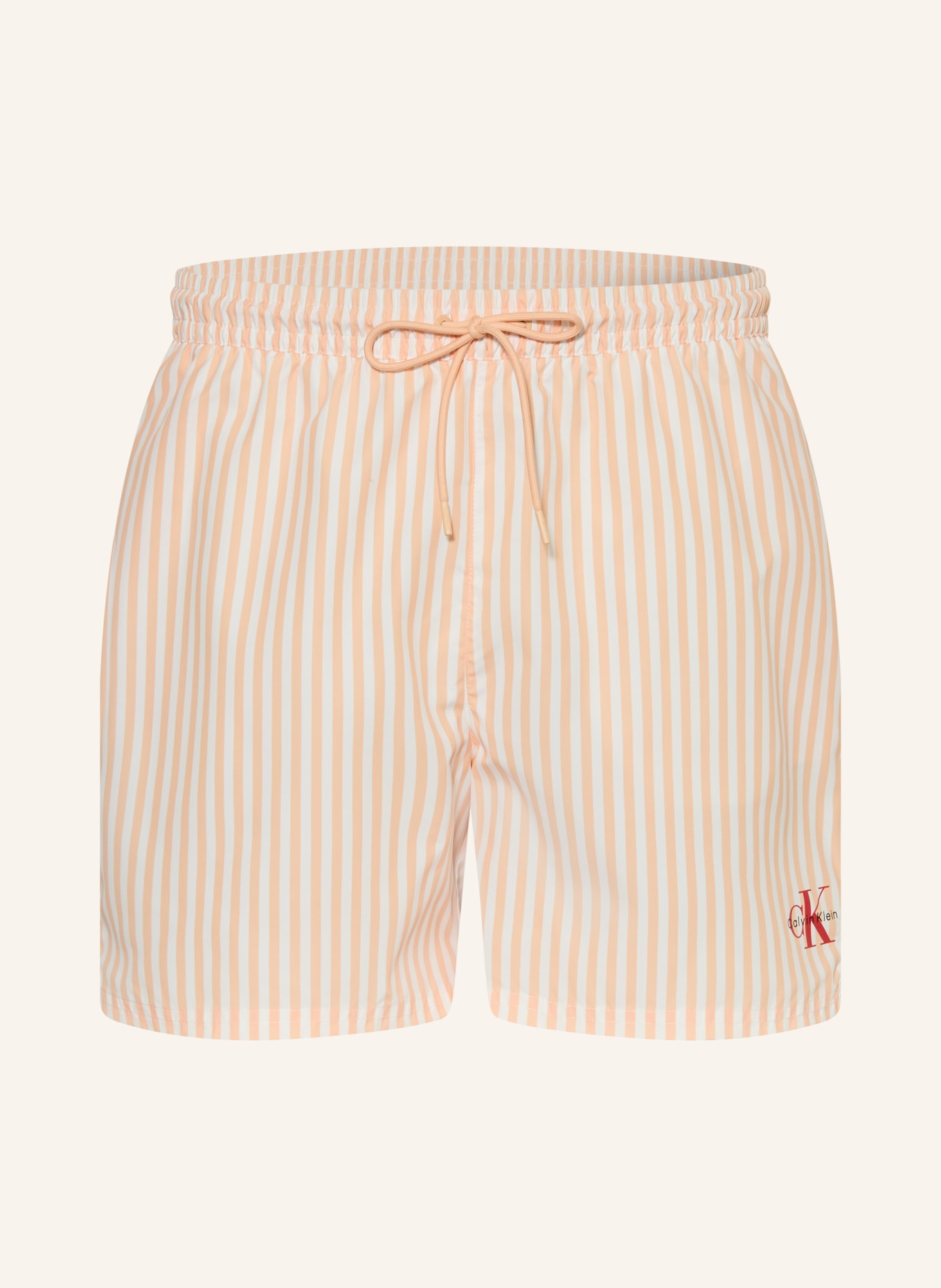 Calvin Klein swim shorts: SALMON / WHITE