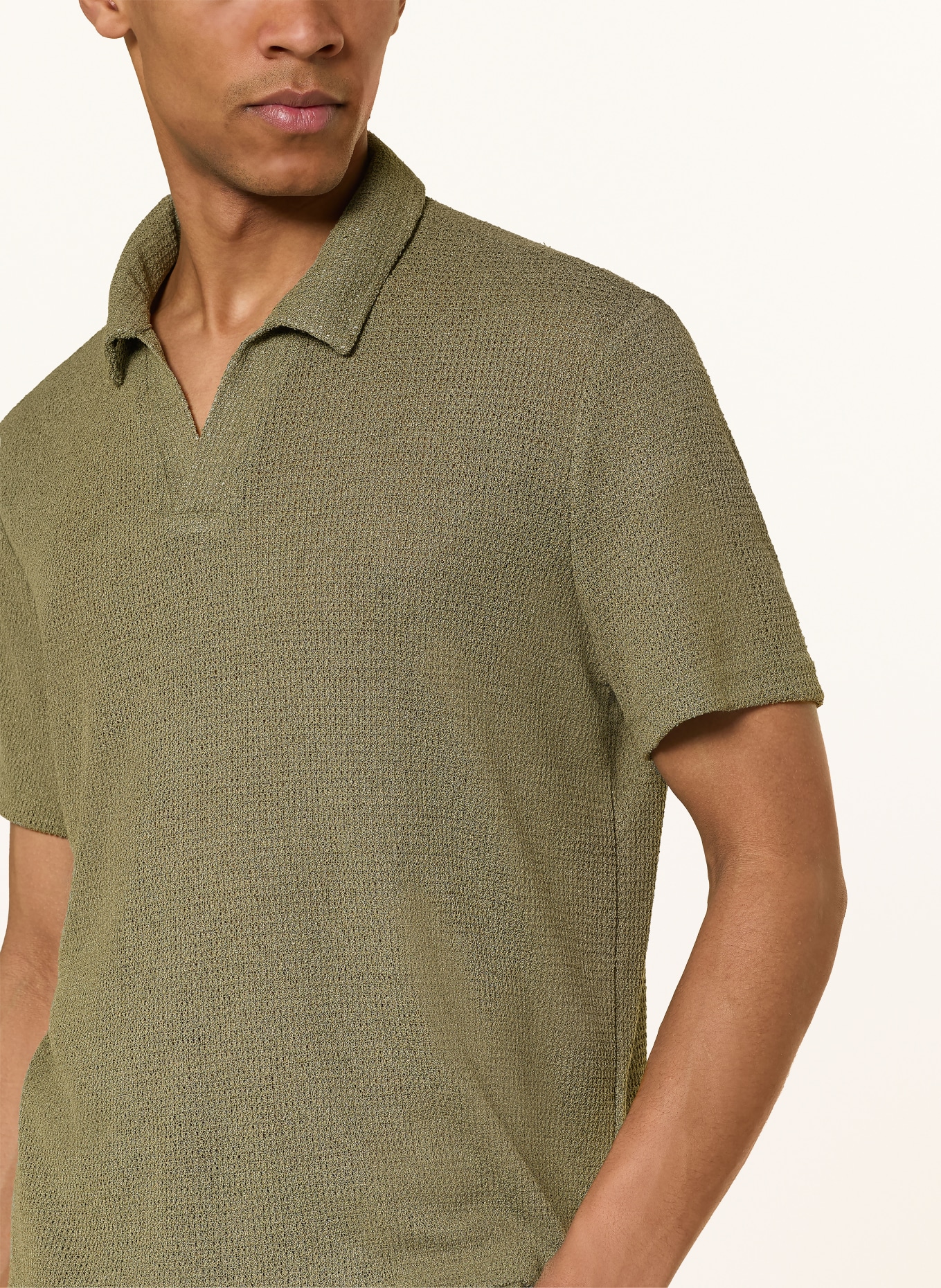 Calvin Klein Gebreid poloshirt: OLIJF