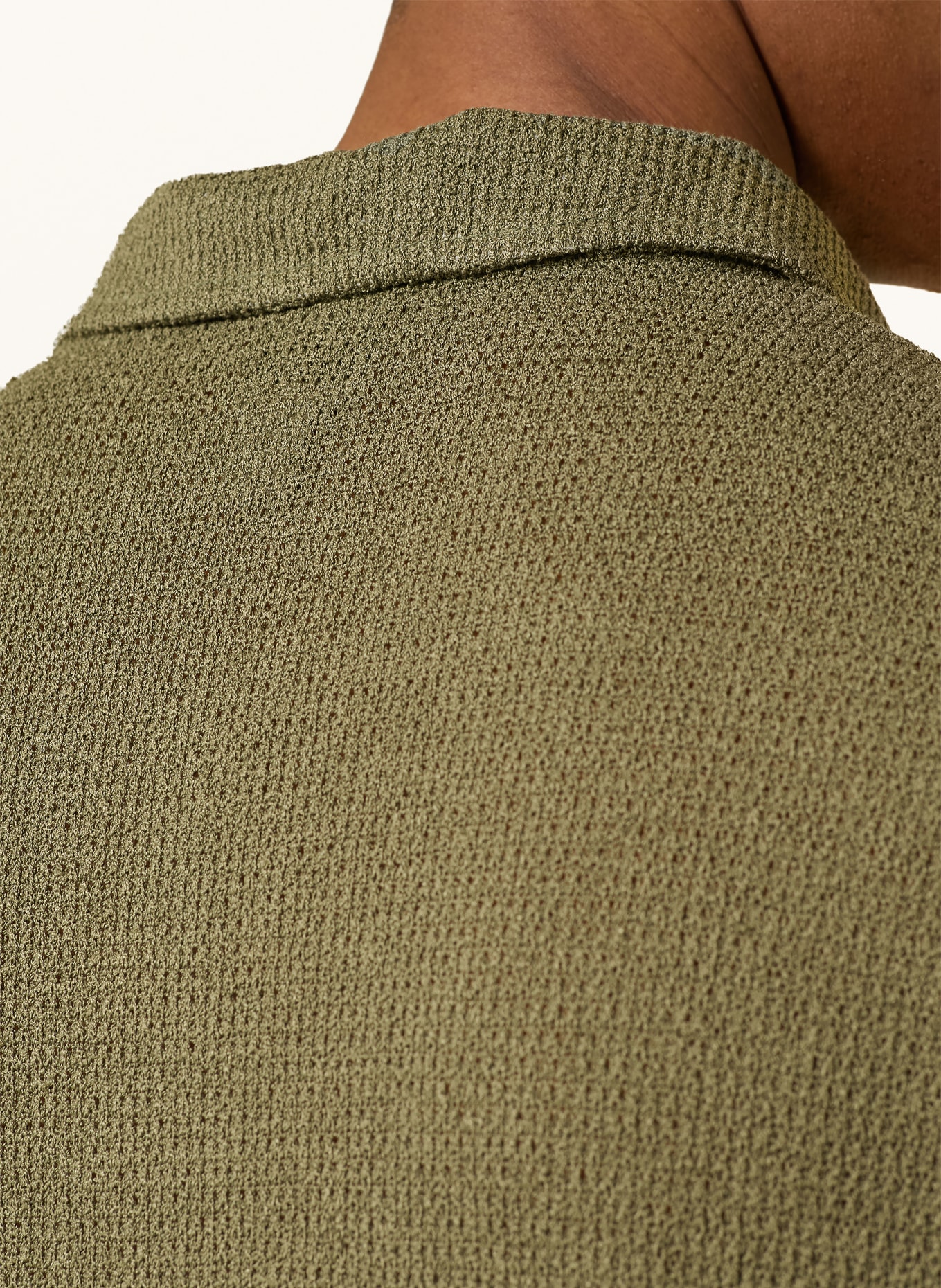 Calvin Klein Gebreid poloshirt: OLIJF