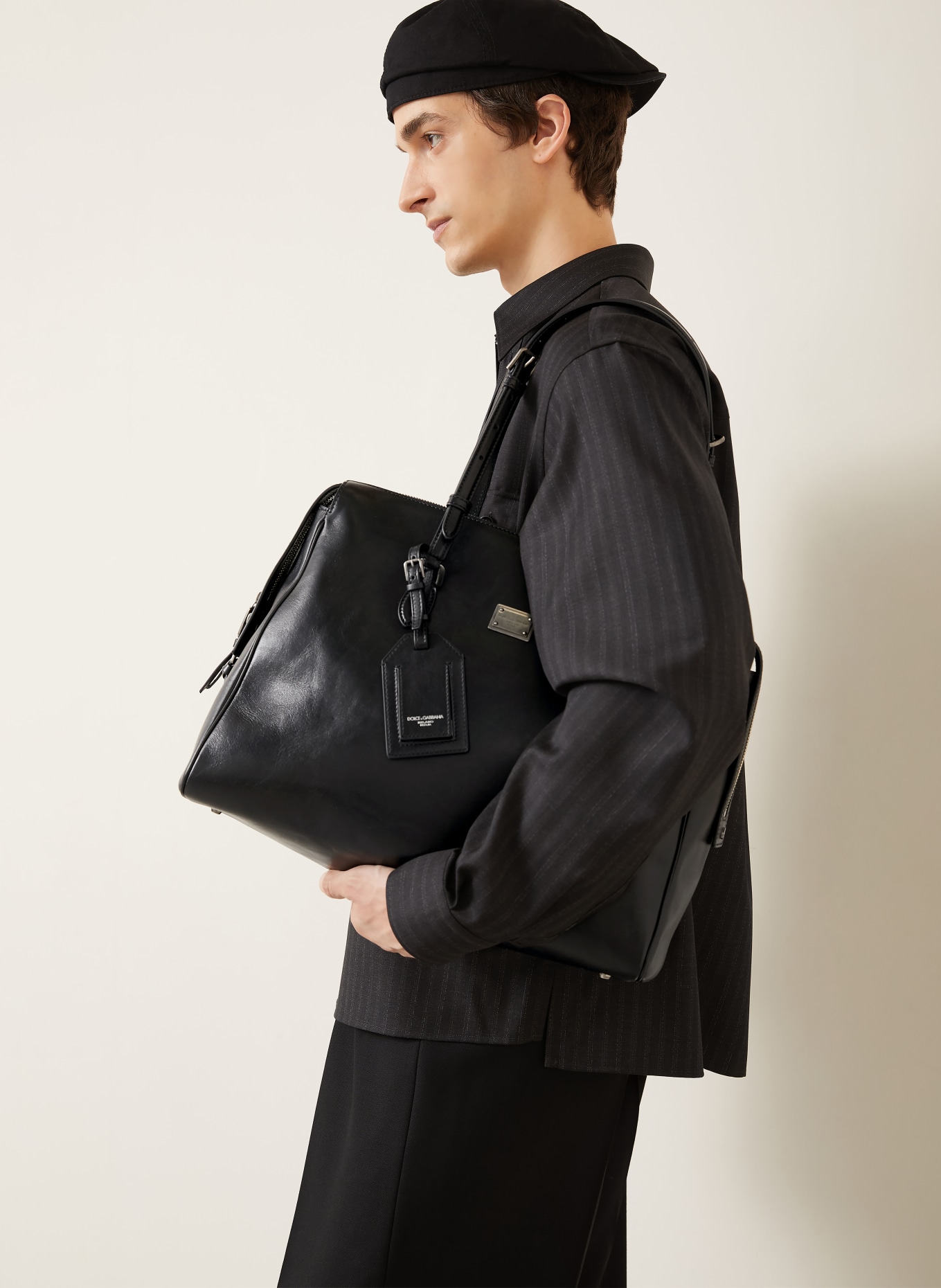 DOLCE & GABBANA sac à main: NOIR / ARGENT