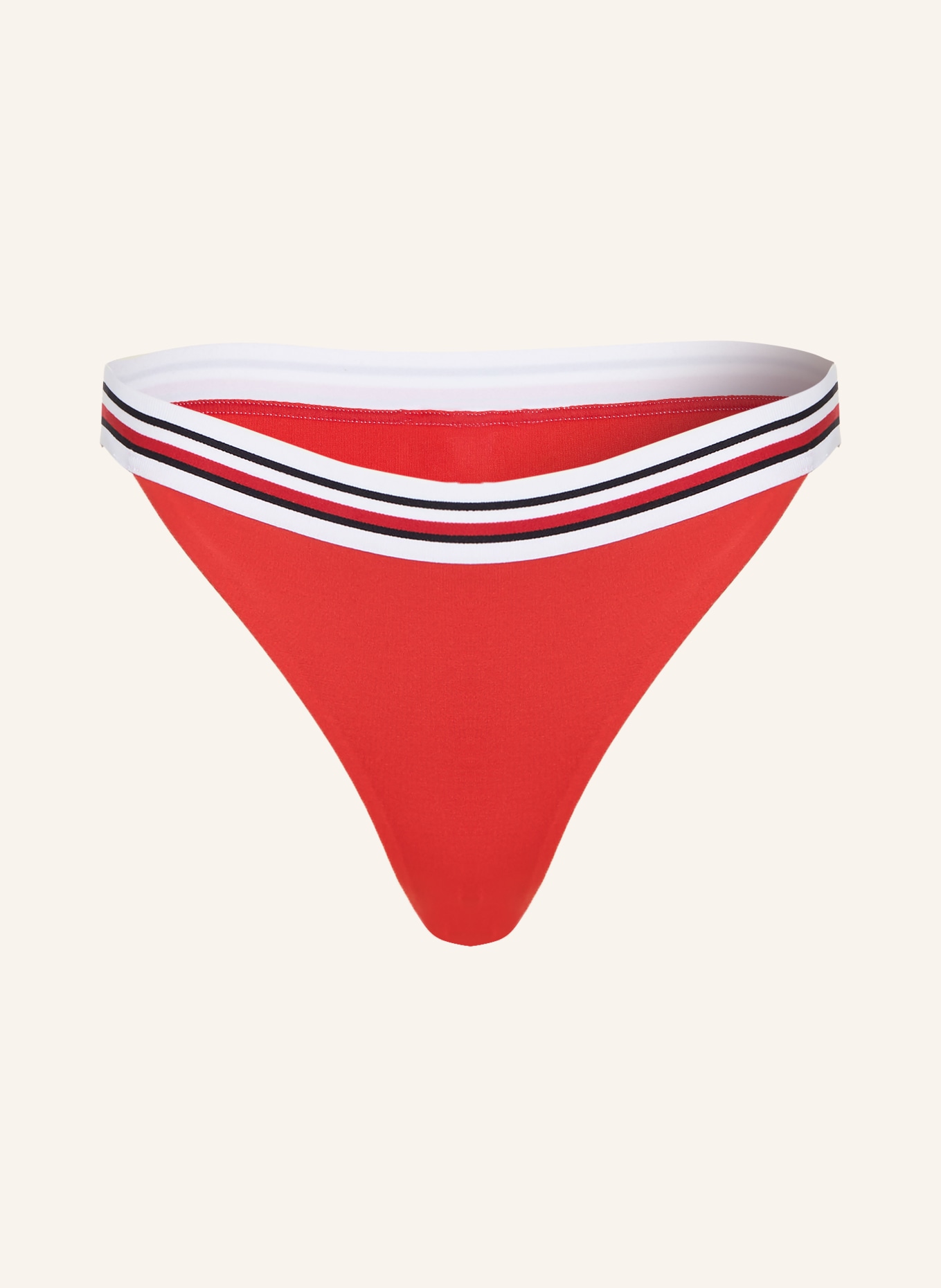 TOMMY HILFIGER Základní bikiny: ČERVENÁ / BÍLÁ / ČERNÁ
