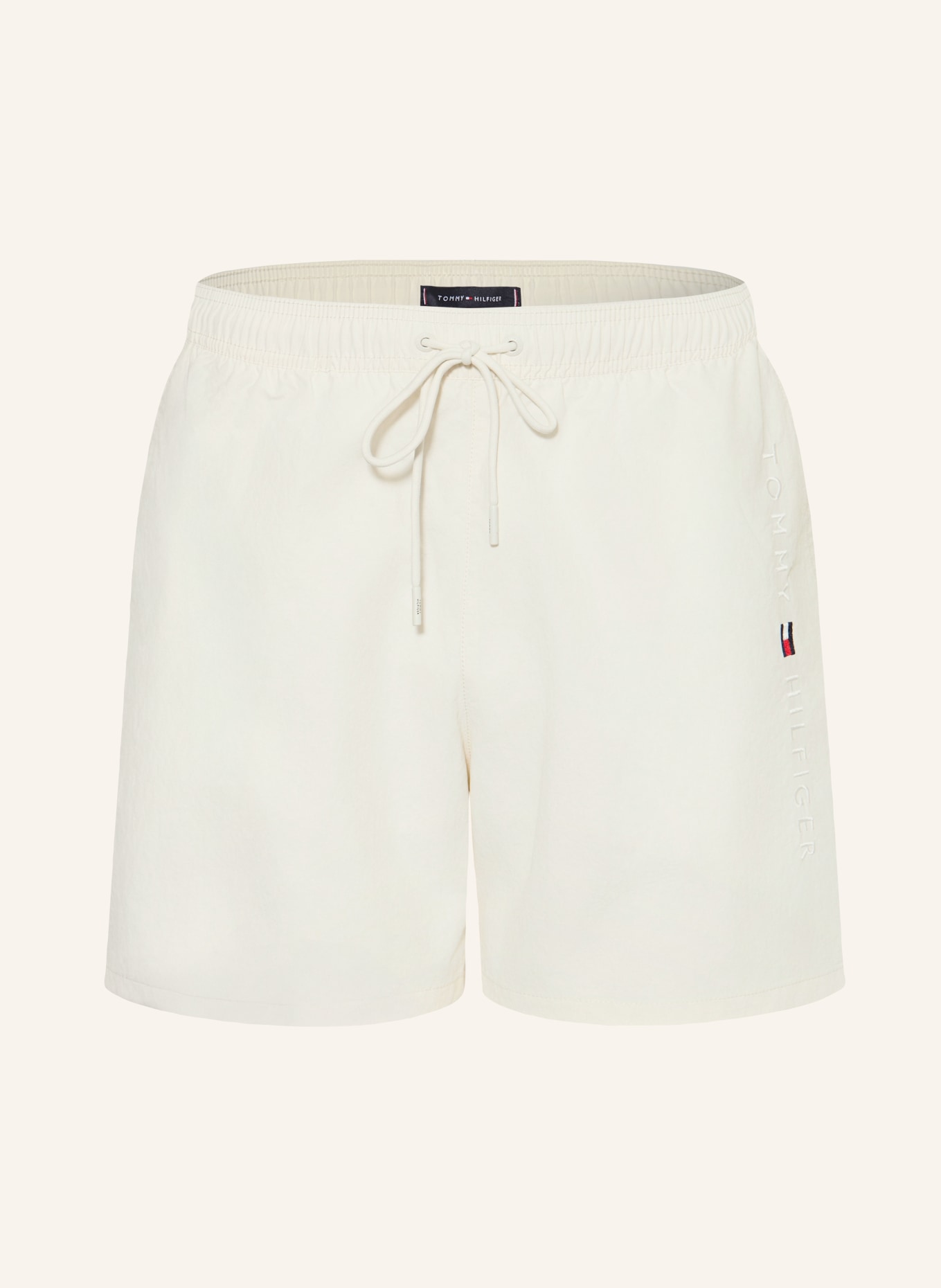 TOMMY HILFIGER swim shorts: CREAM