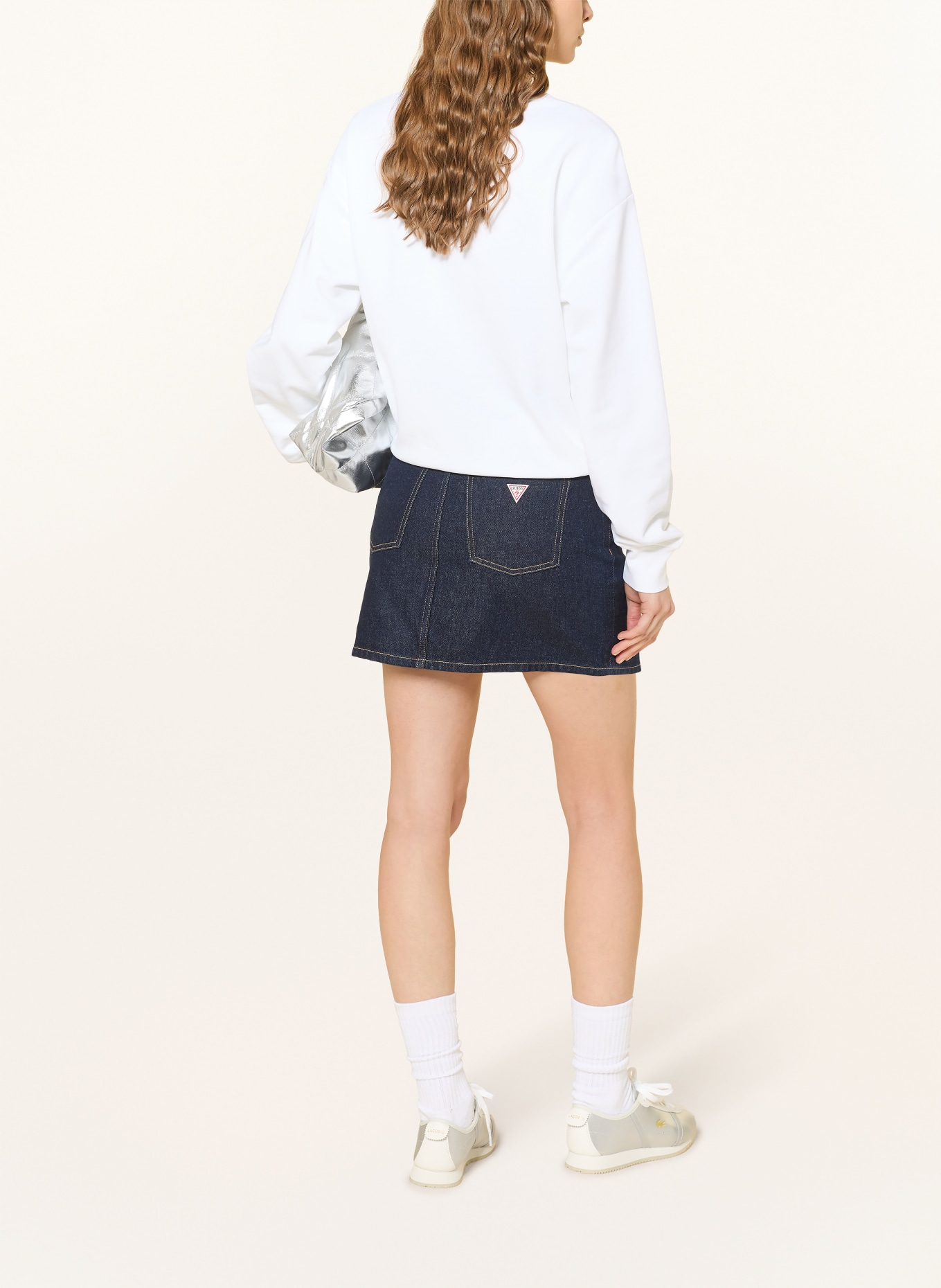 Calvin Klein Jeans sweatshirt: WHITE / BLACK