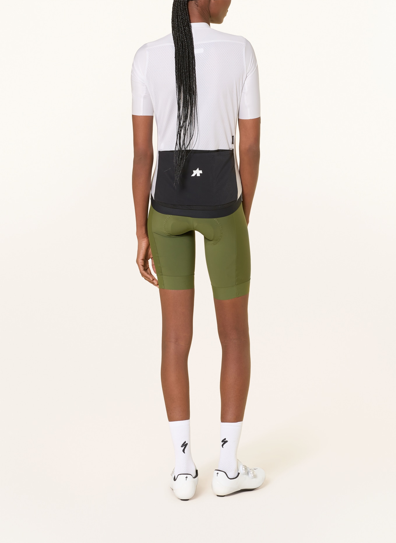 ASSOS Cyklistický dres UMA GT S11 EVO: SVĚTLE ŠEDÁ / ČERNÁ