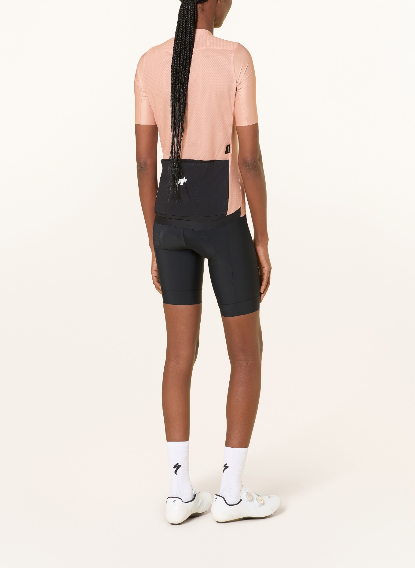 ASSOS Cyklistický dres UMA GT S11 EVO: LOSOSOVÁ / ČERNÁ