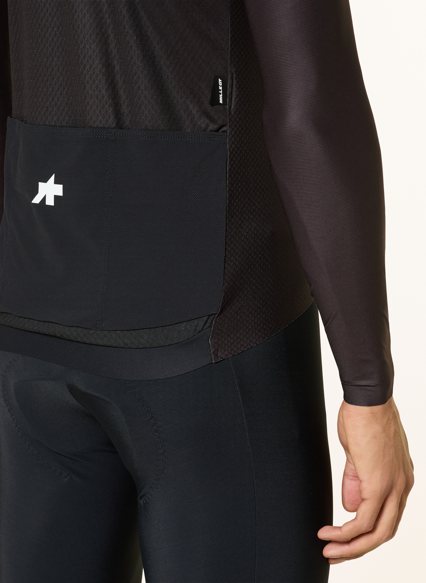ASSOS MILLE GT LS S11 EVO cycling jersey: BLACK