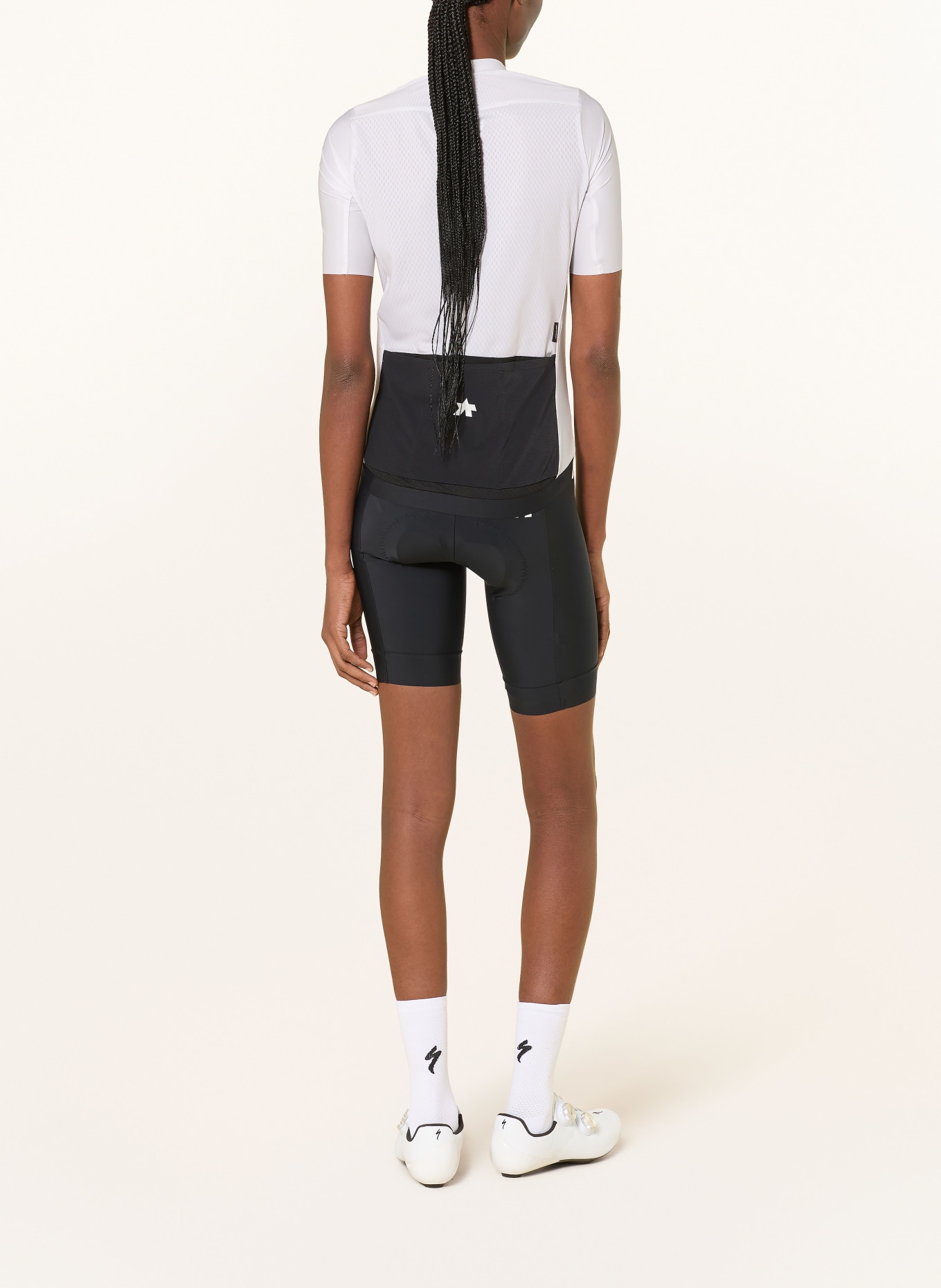 ASSOS Radhose UMA GT S11 mit gepolstertem Einsatz: SCHWARZ