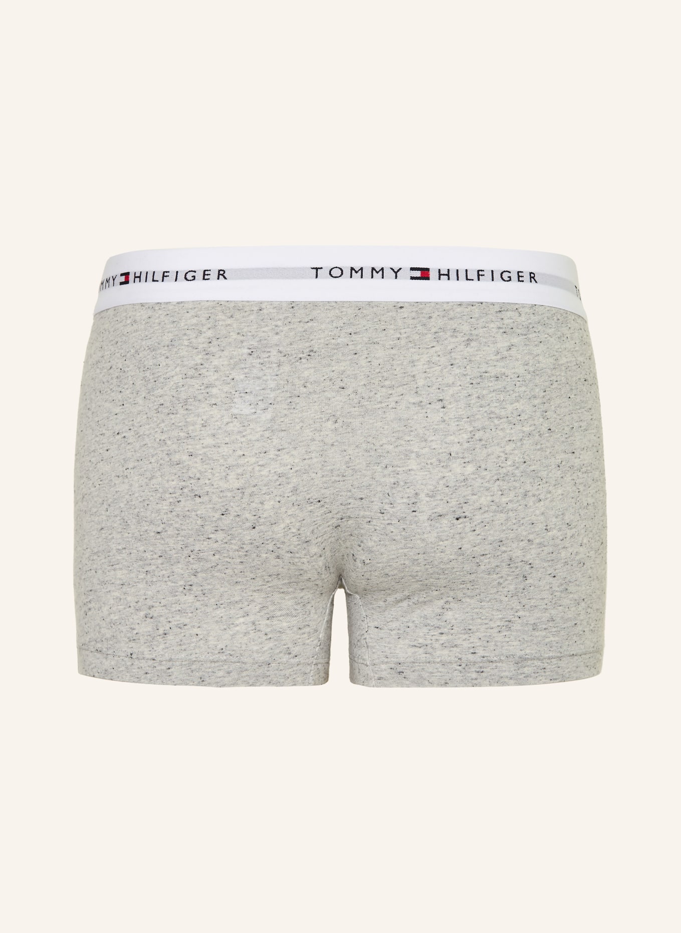 TOMMY HILFIGER 3-pack boxer shorts: LIGHT GRAY / WHITE / BLACK