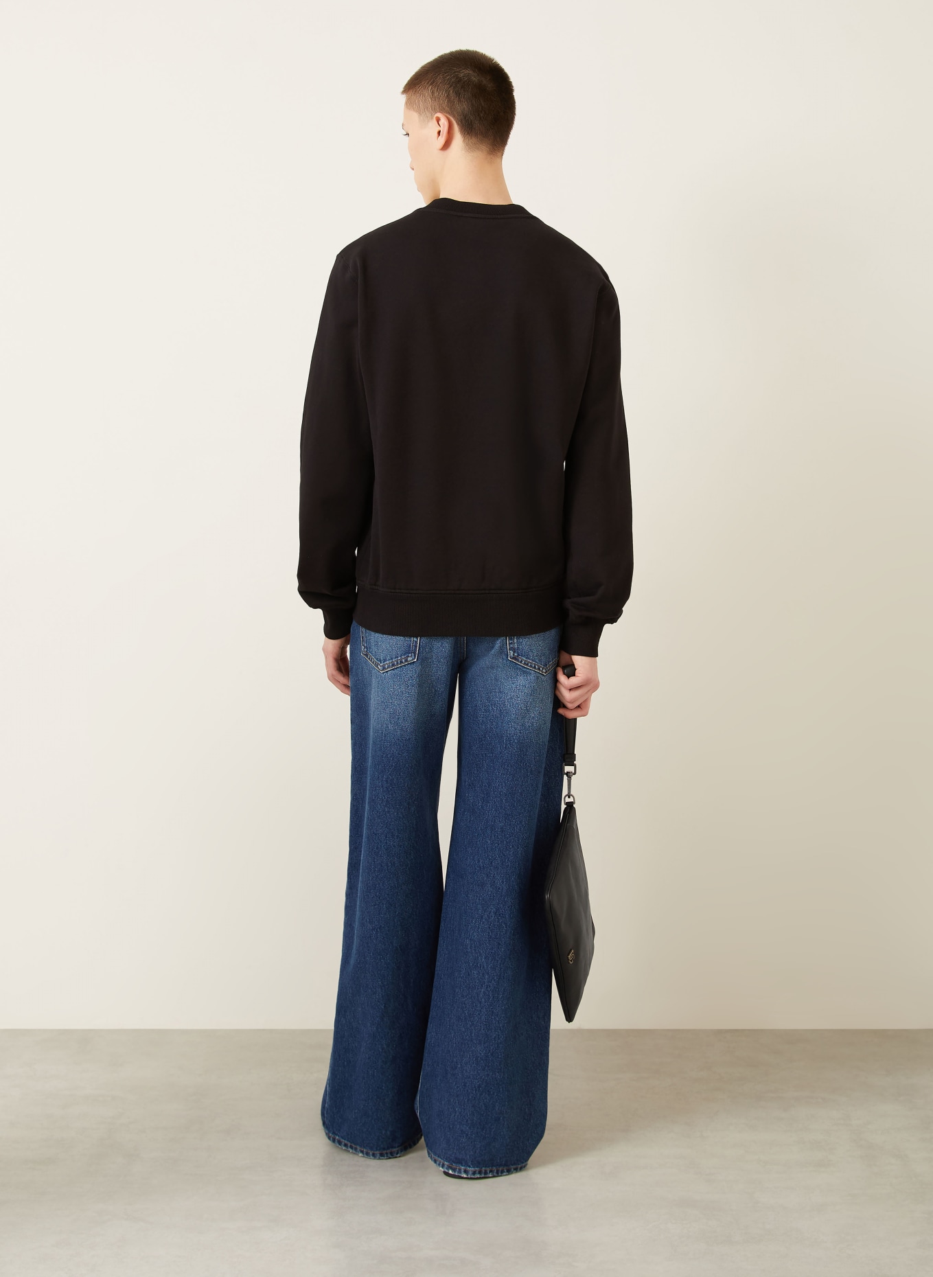 DOLCE & GABBANA Sweatshirt: SCHWARZ