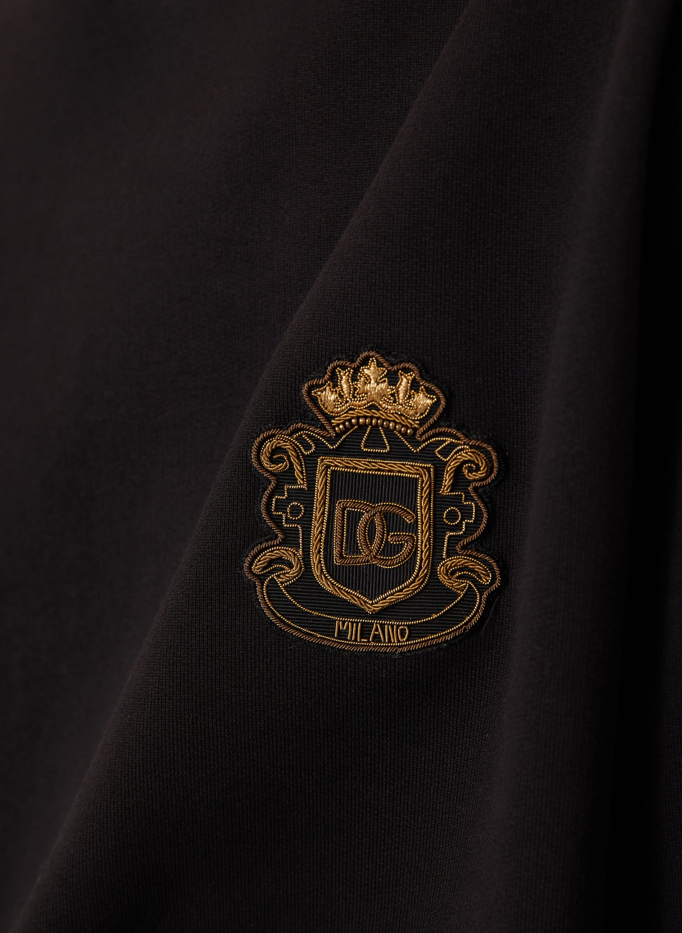 DOLCE & GABBANA Sweatshirt: SCHWARZ