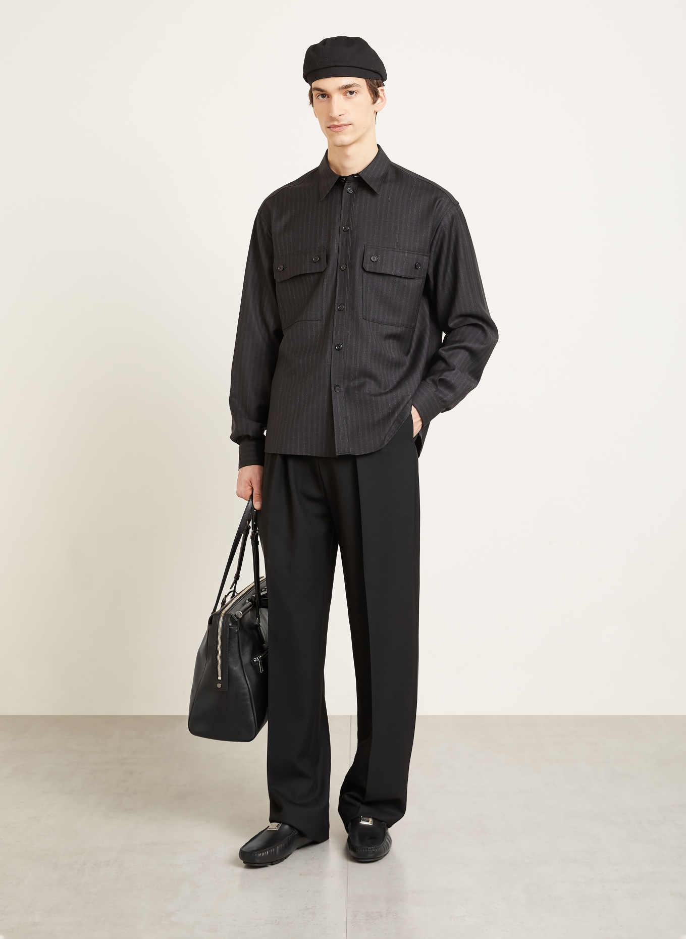 DOLCE & GABBANA Comfort Fit Shirt: BLACK
